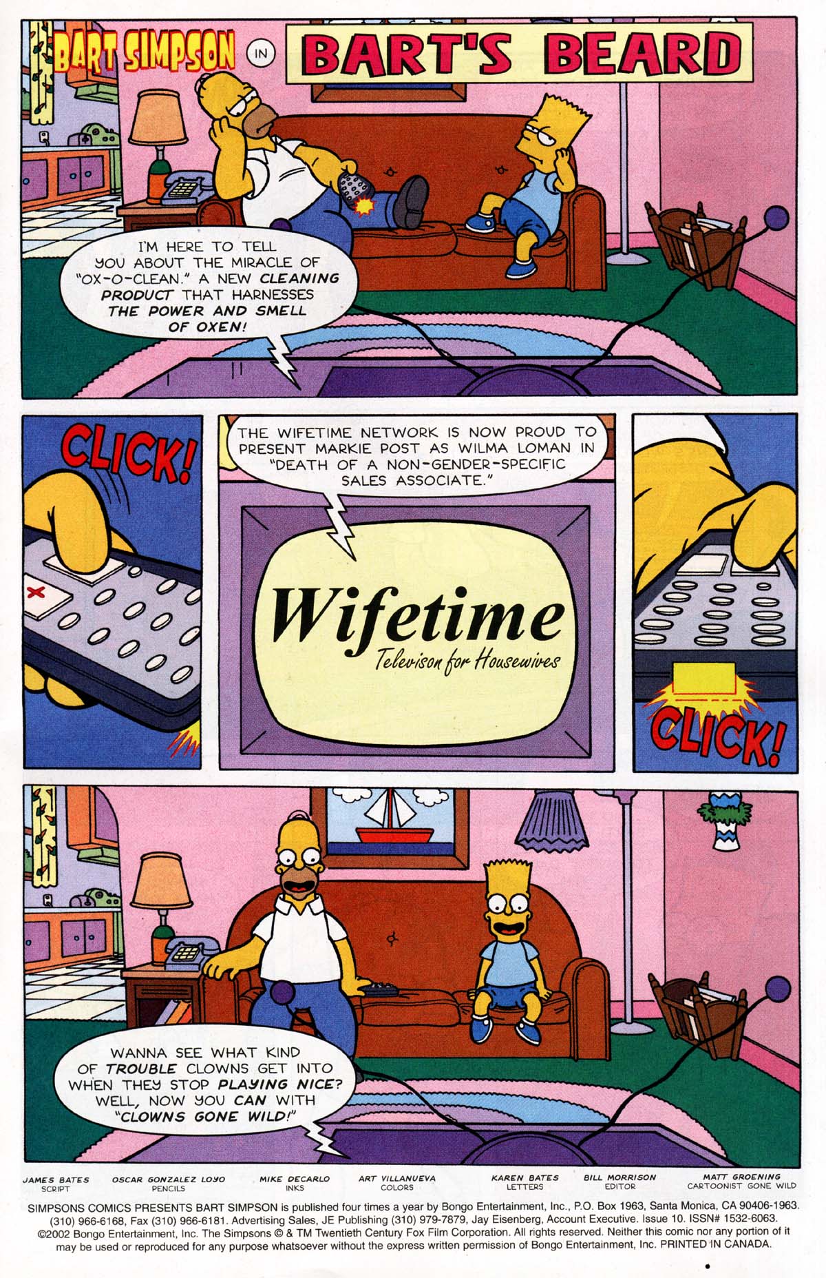 Read online Simpsons Comics Presents Bart Simpson comic -  Issue #10 - 2