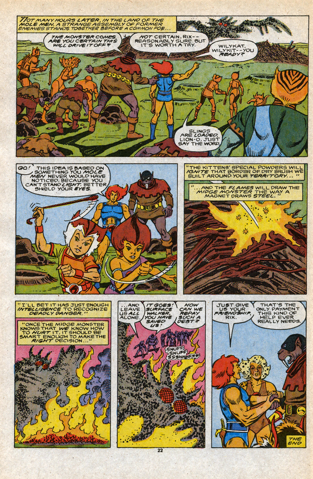 Read online ThunderCats (1985) comic -  Issue #11 - 32