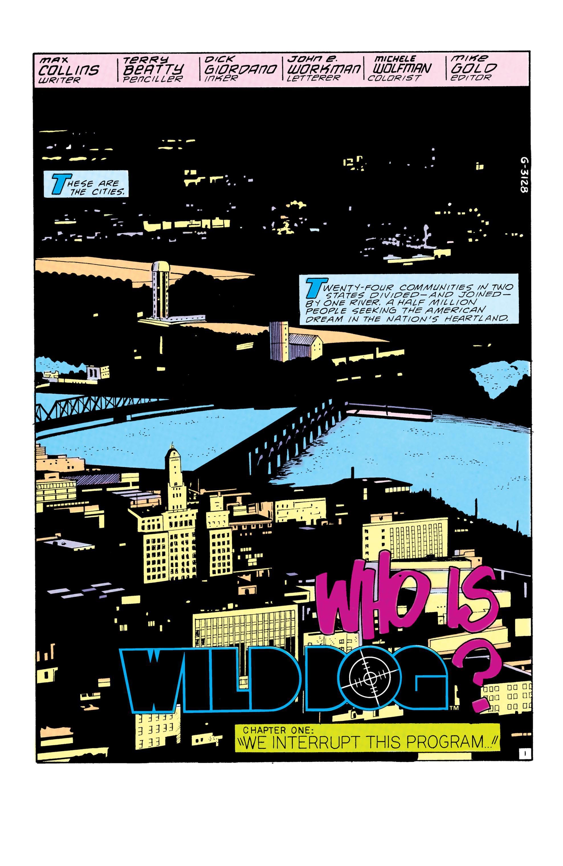 Read online Wild Dog comic -  Issue #1 - 2