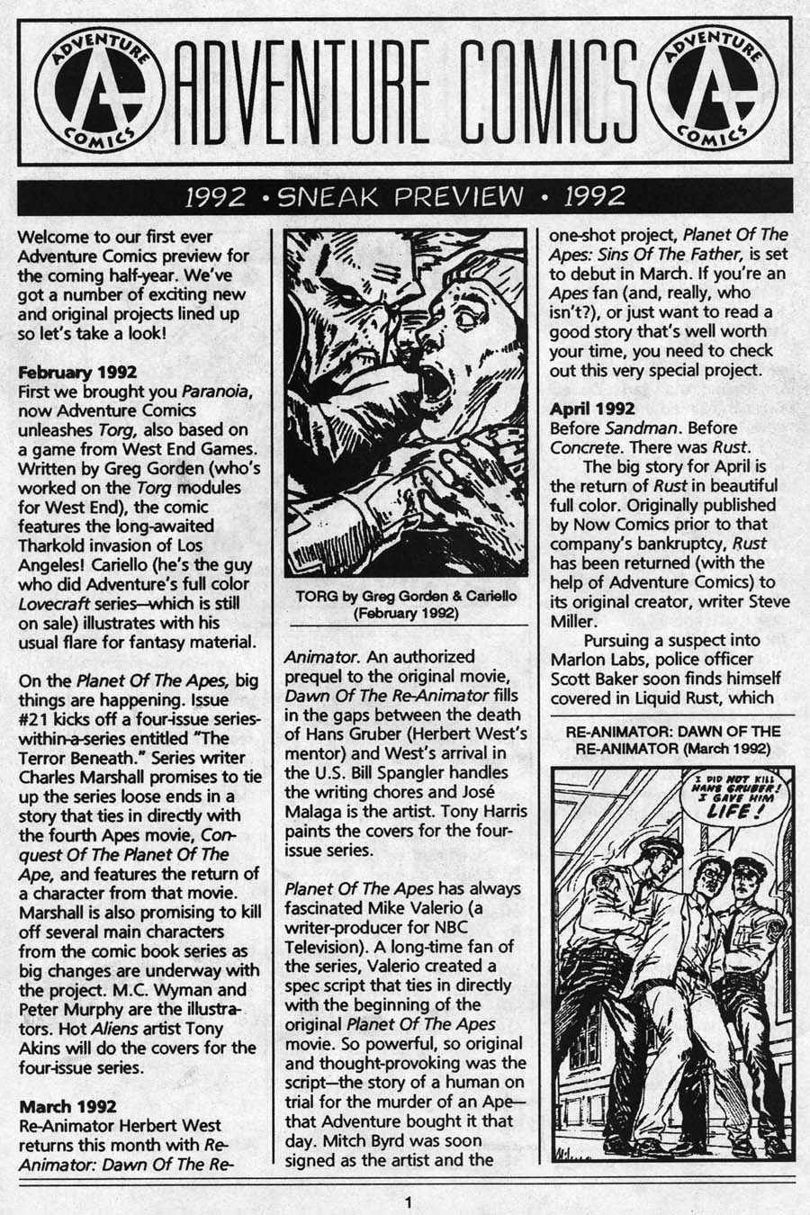 Read online Torg comic -  Issue #1 - 25