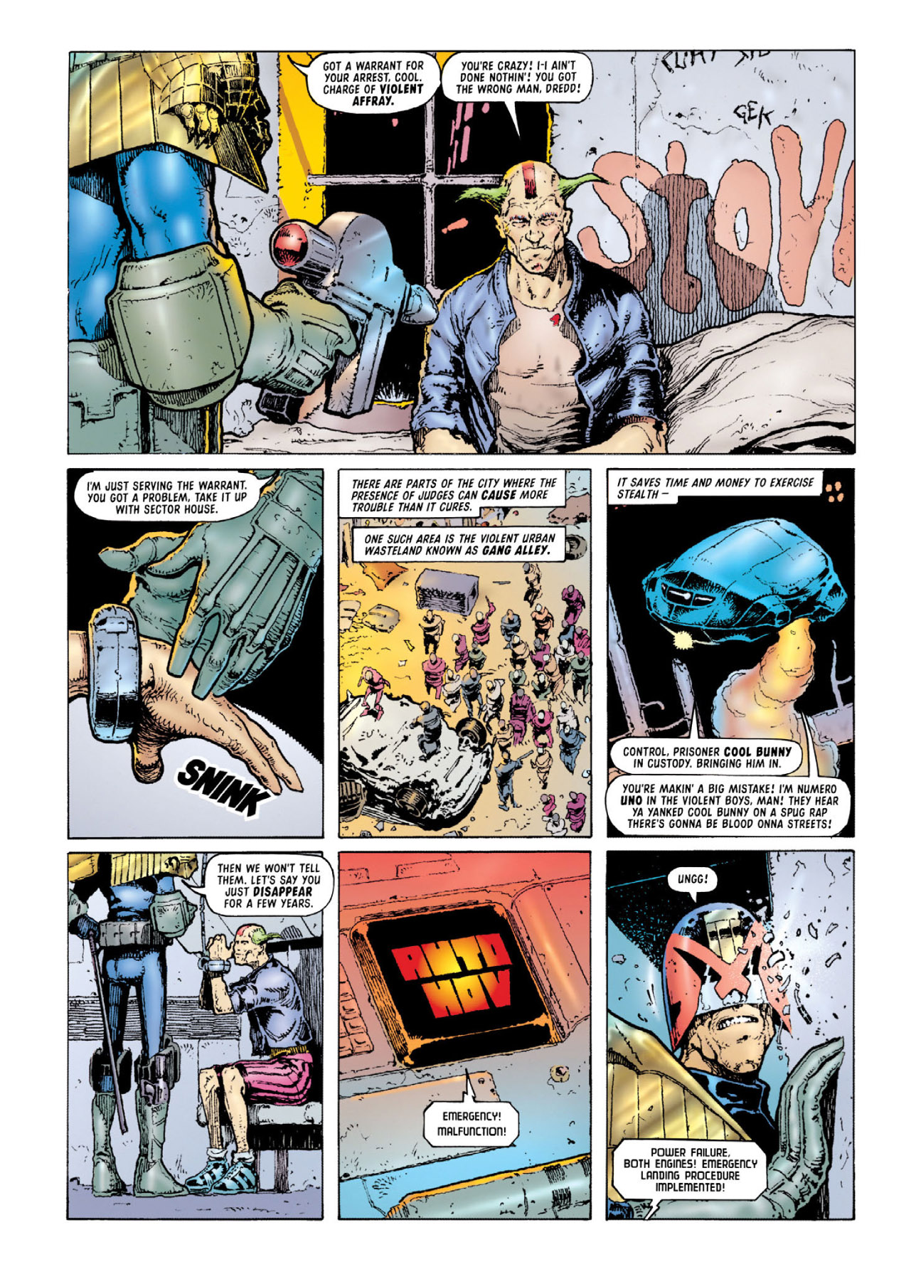 Read online Judge Dredd: The Complete Case Files comic -  Issue # TPB 27 - 63