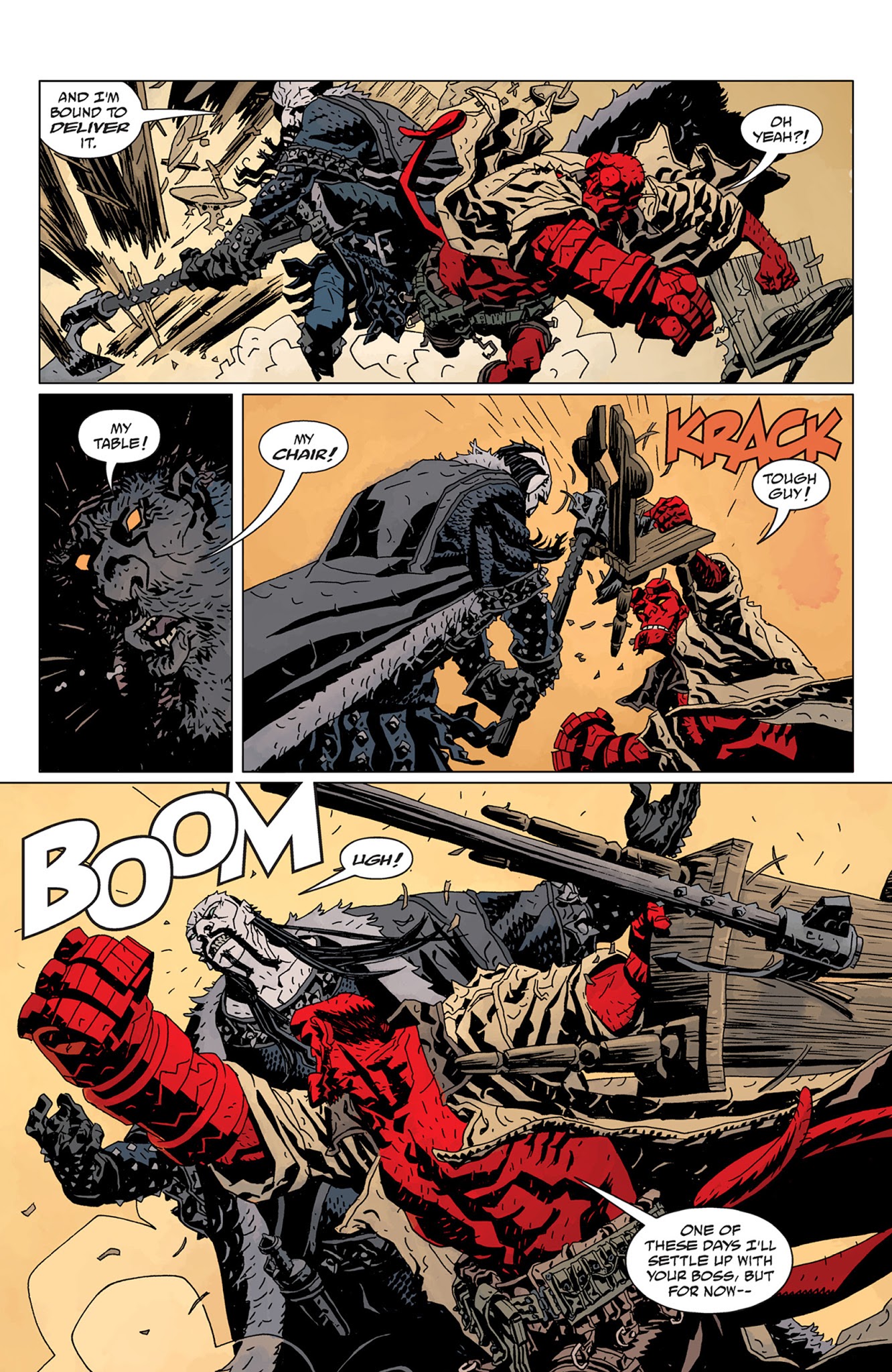 Read online Hellboy: Darkness Calls comic -  Issue # TPB - 96
