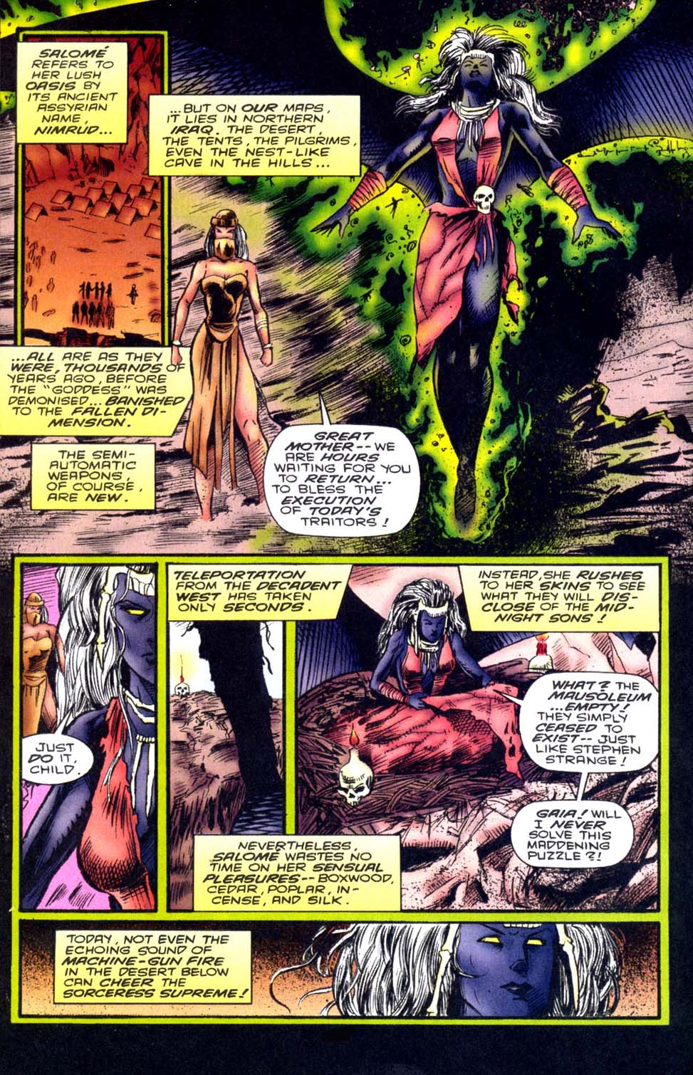 Read online Doctor Strange: Sorcerer Supreme comic -  Issue #66 - 7