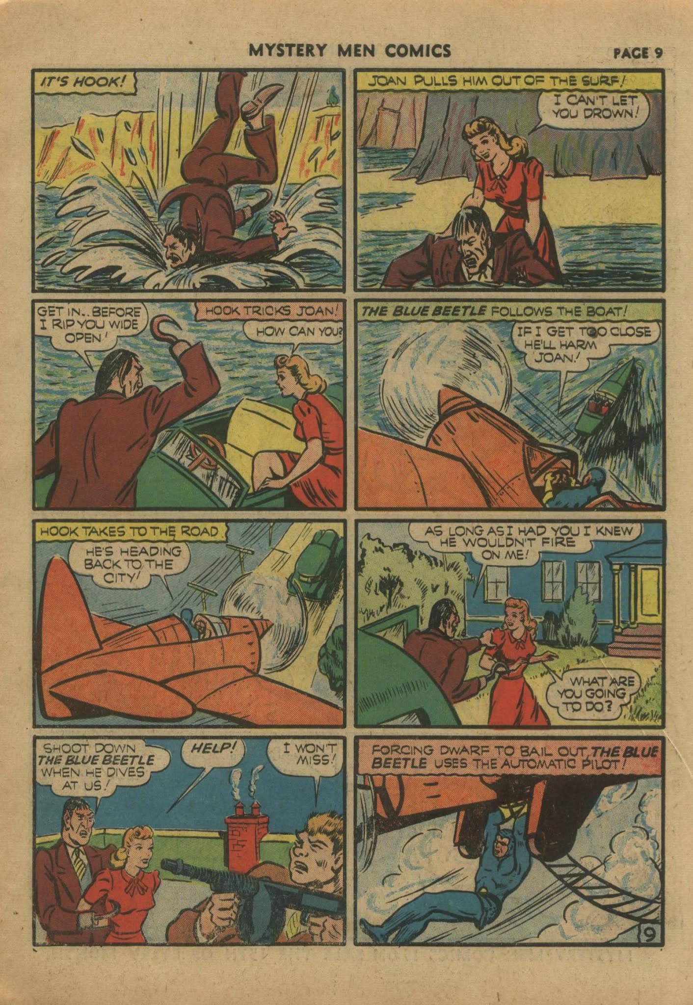 Read online Mystery Men Comics comic -  Issue #21 - 11