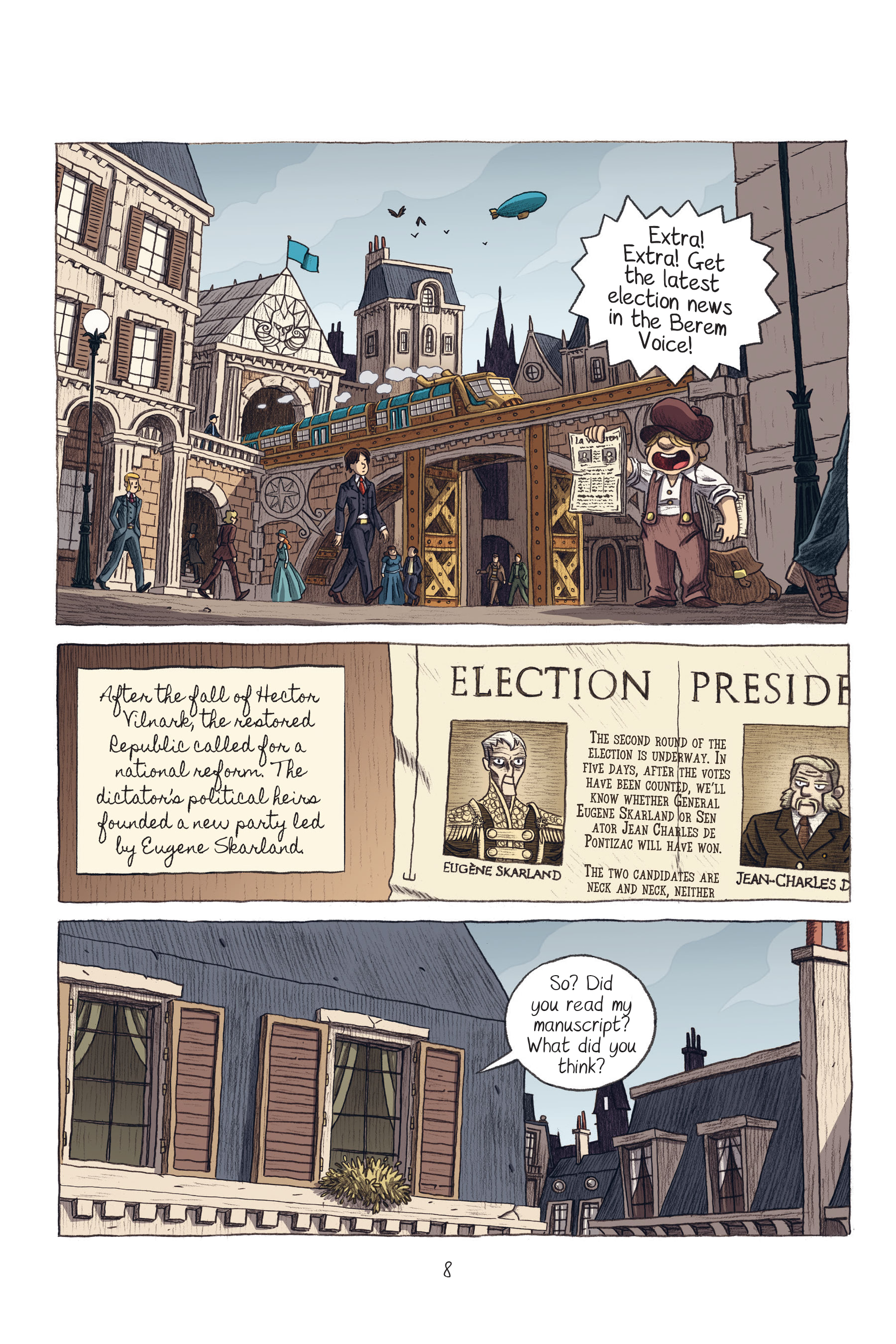 Read online The Rise of the Zelphire comic -  Issue # TPB 3 - 8