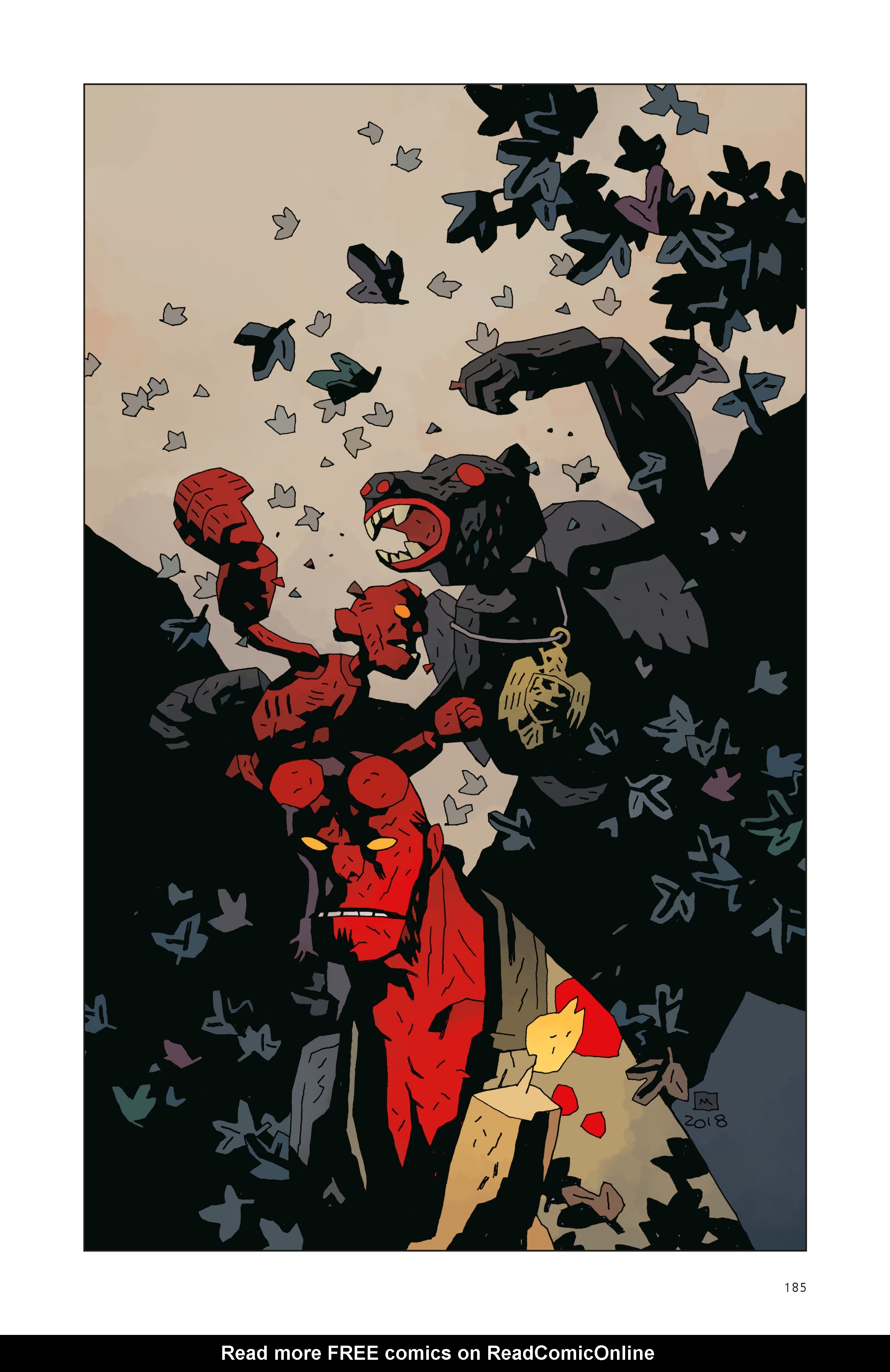 Read online Hellboy: 25 Years of Covers comic -  Issue # TPB (Part 2) - 87