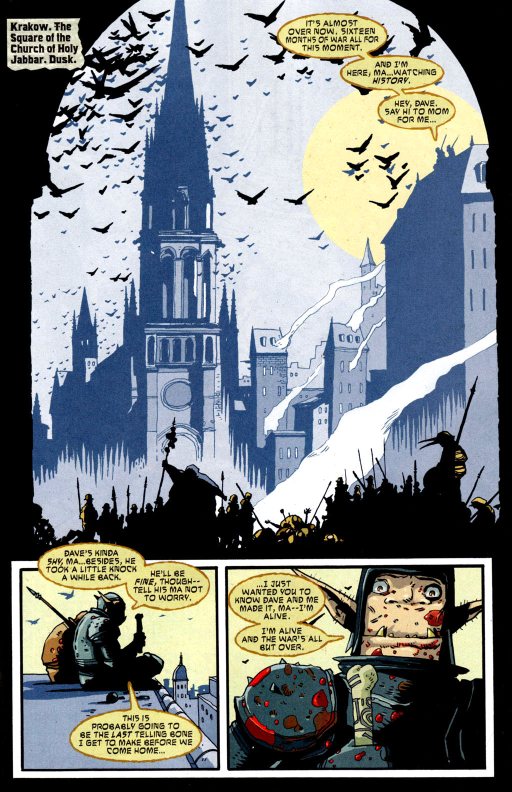 Read online Books of Magick: Life During Wartime comic -  Issue #9 - 2