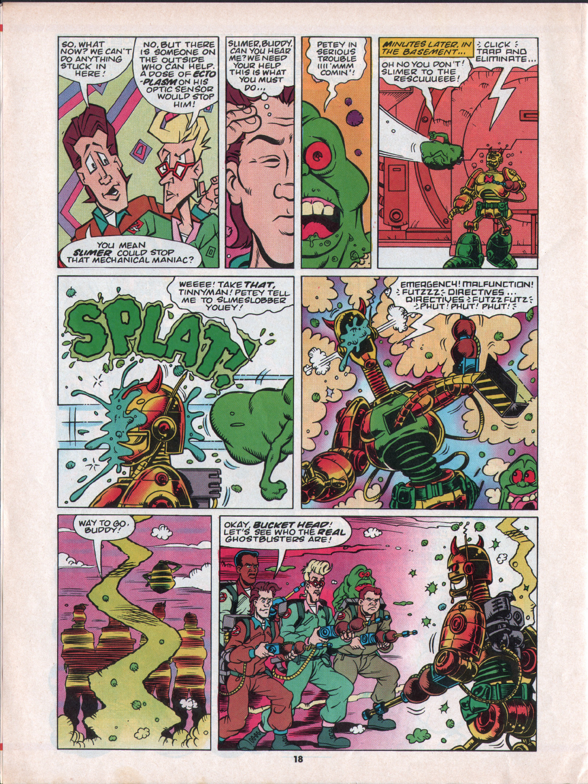 Read online The Real Ghostbusters comic -  Issue #50 - 18