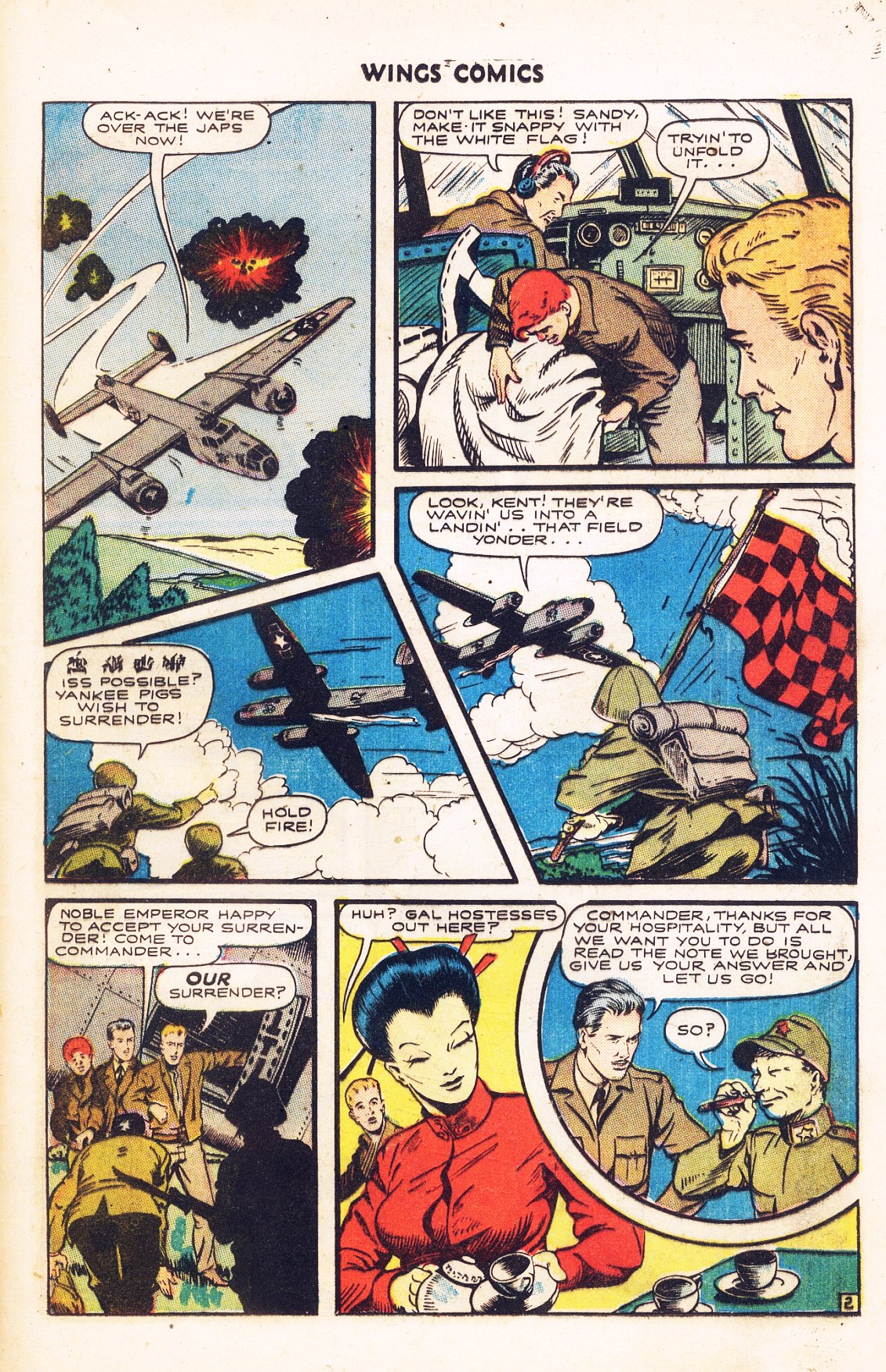 Read online Wings Comics comic -  Issue #56 - 39