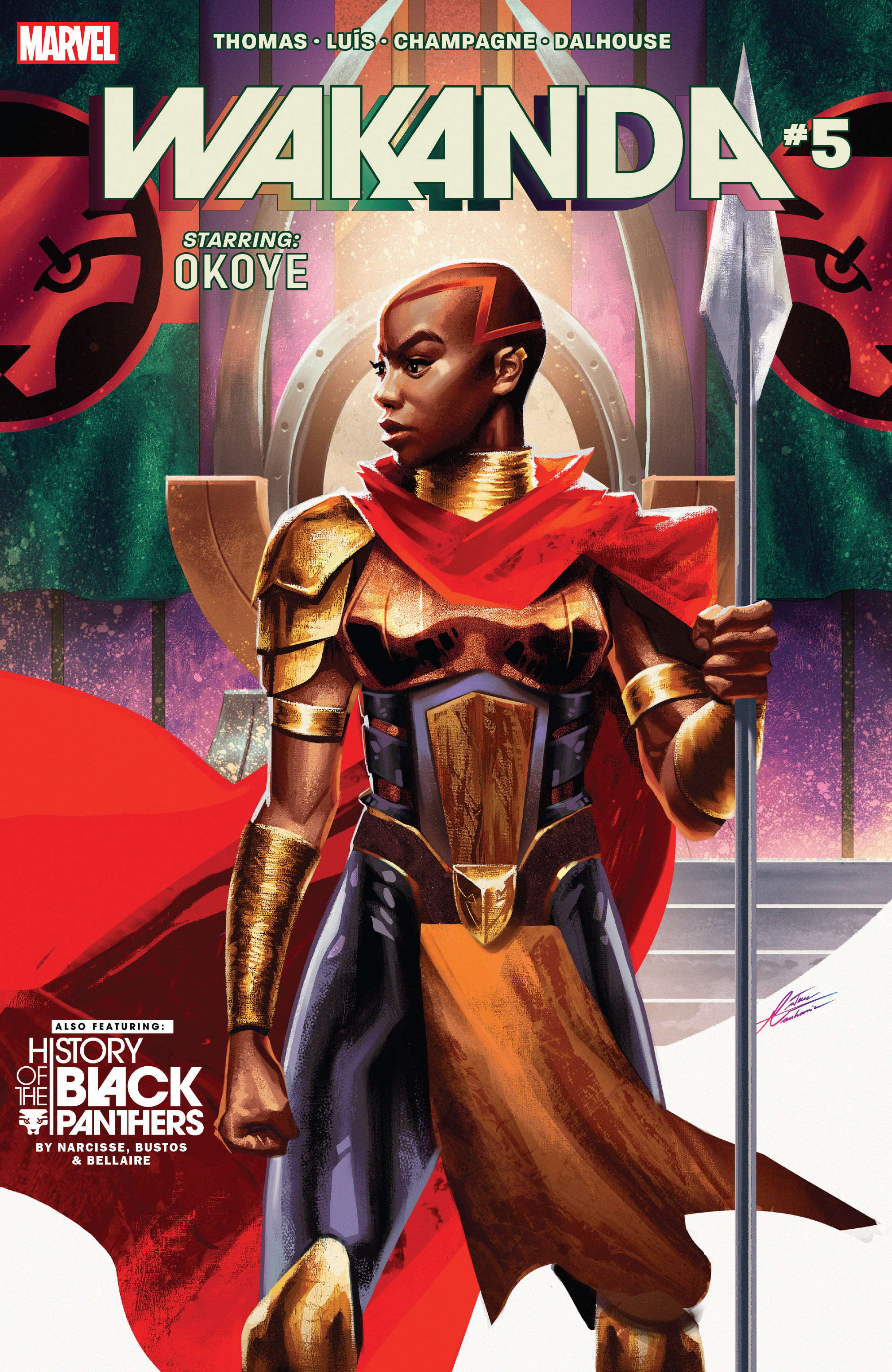 Read online Wakanda comic -  Issue #5 - 1