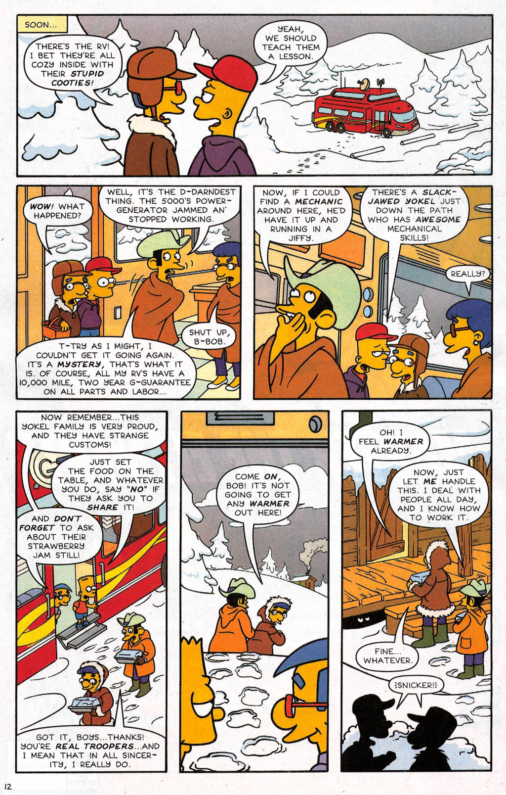 Read online Simpsons Comics comic -  Issue #125 - 10