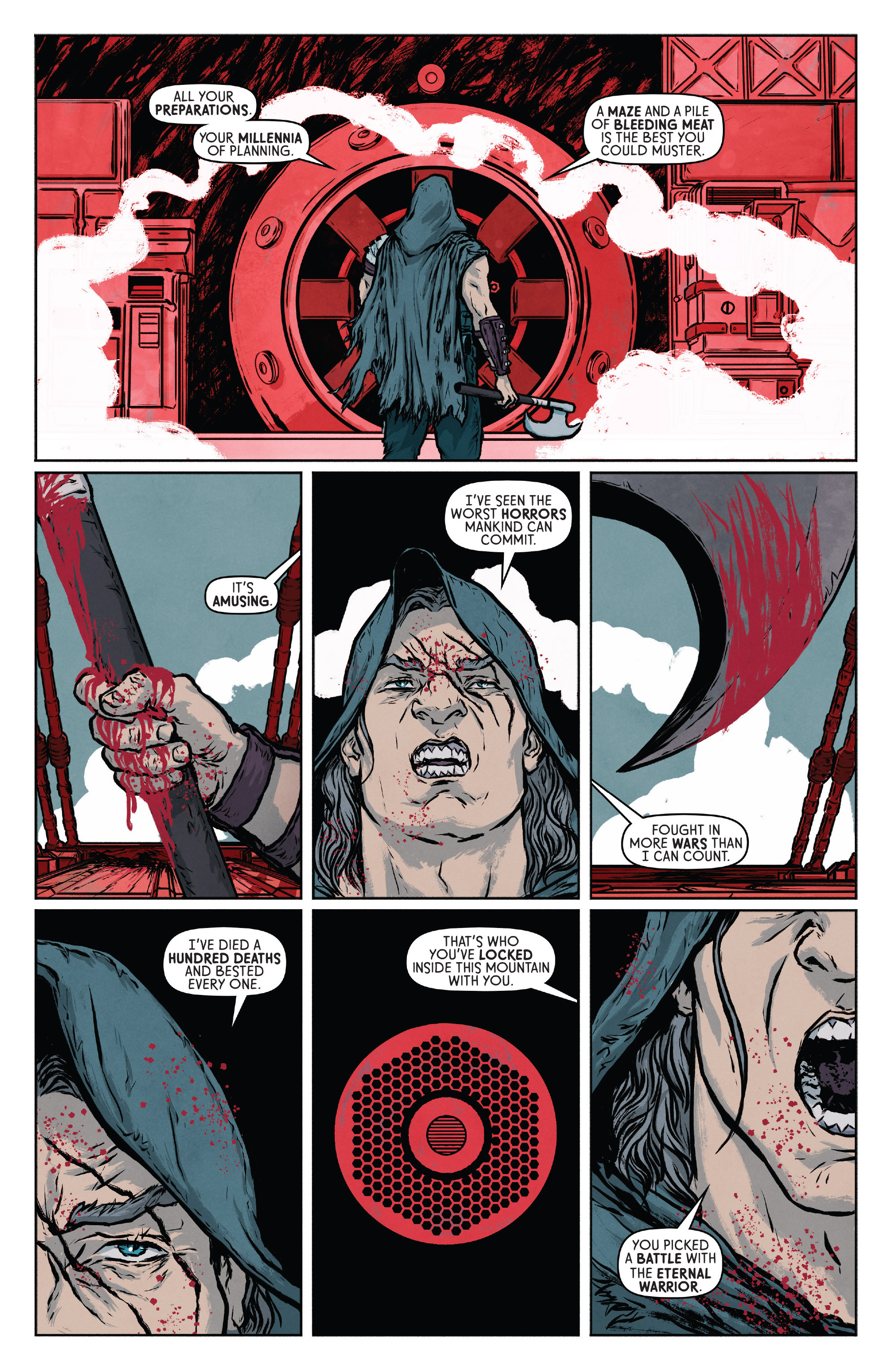 Read online Wrath of the Eternal Warrior comic -  Issue #9 - 22