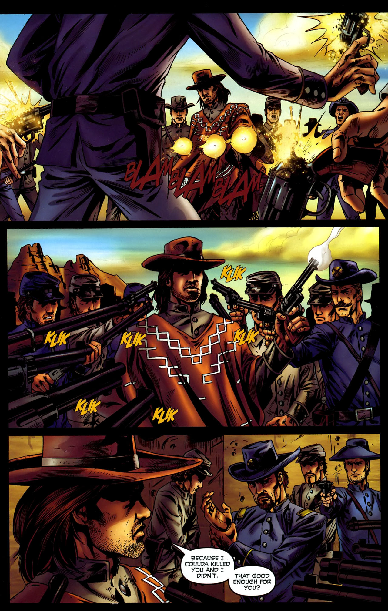 Read online The Man with No Name comic -  Issue #2 - 21