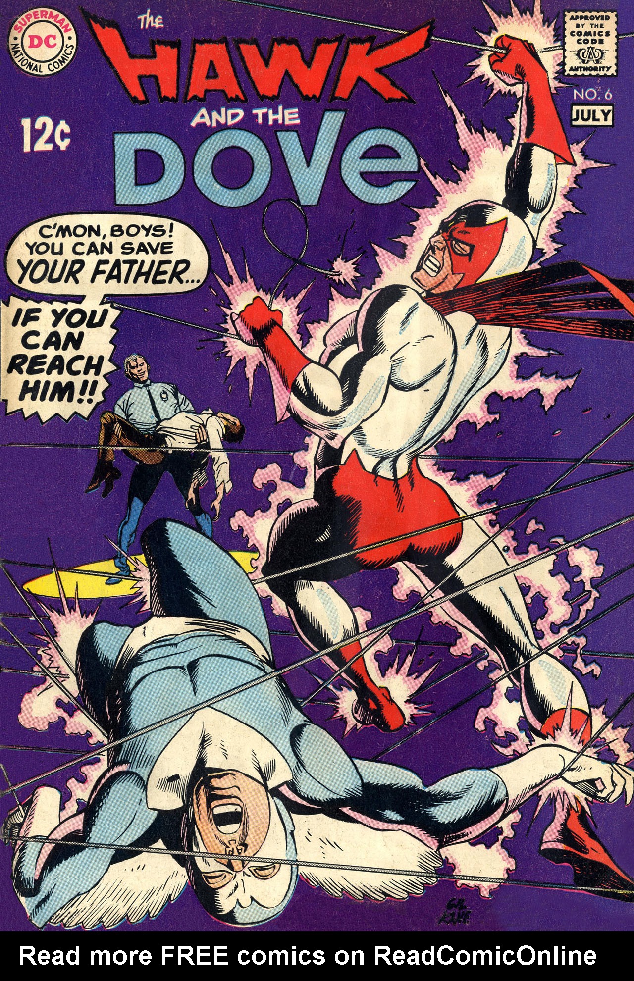 Read online The Hawk and the Dove comic -  Issue #6 - 1