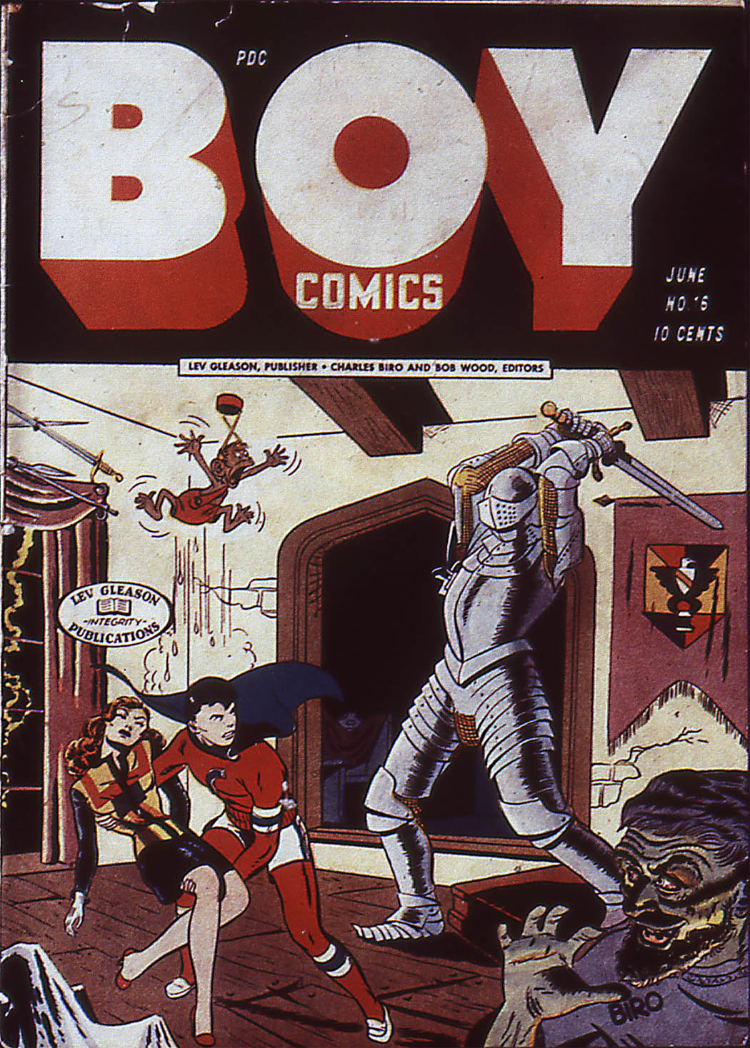 Read online Boy Comics comic -  Issue #16 - 1