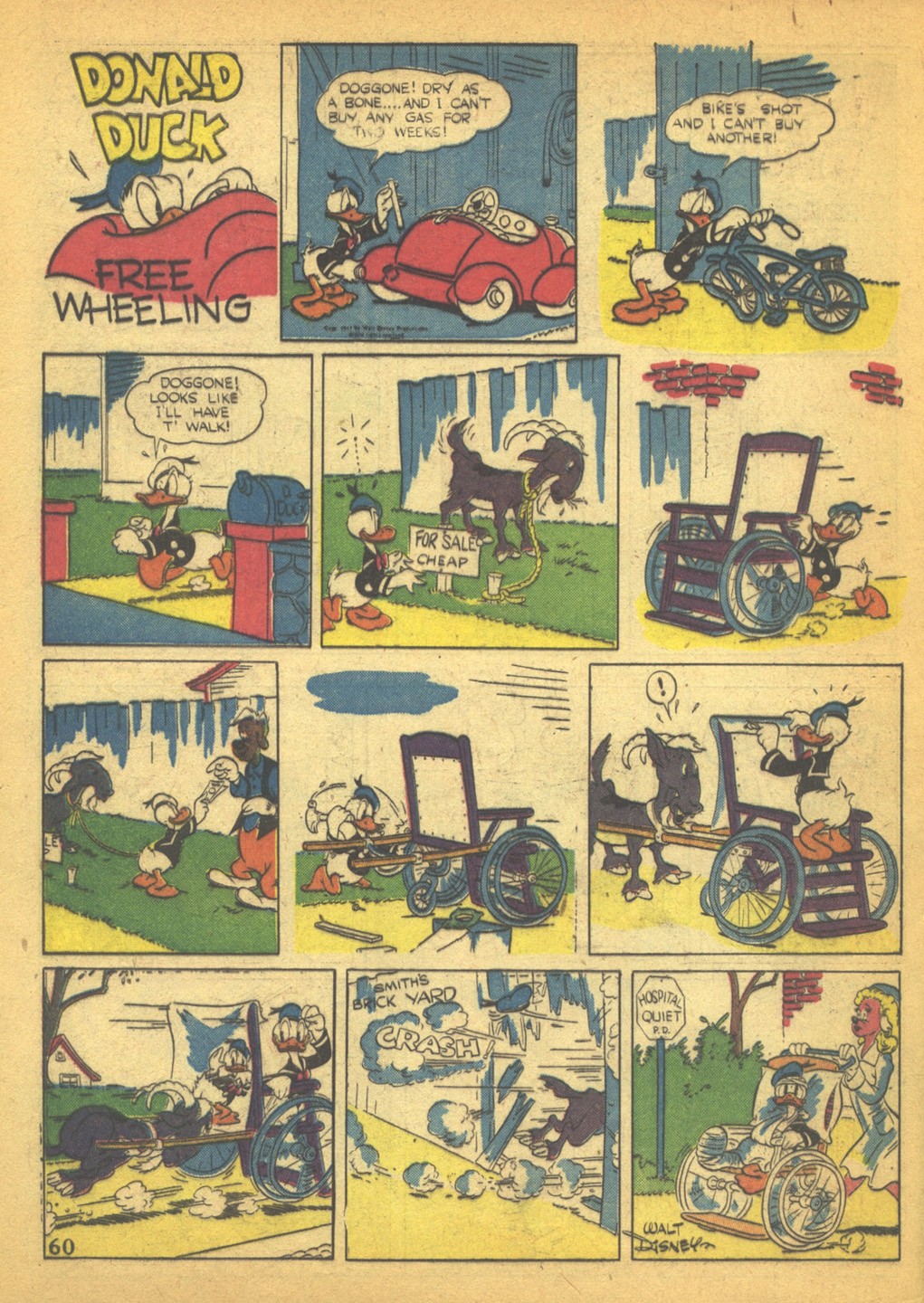 Read online Walt Disney's Comics and Stories comic -  Issue #37 - 62