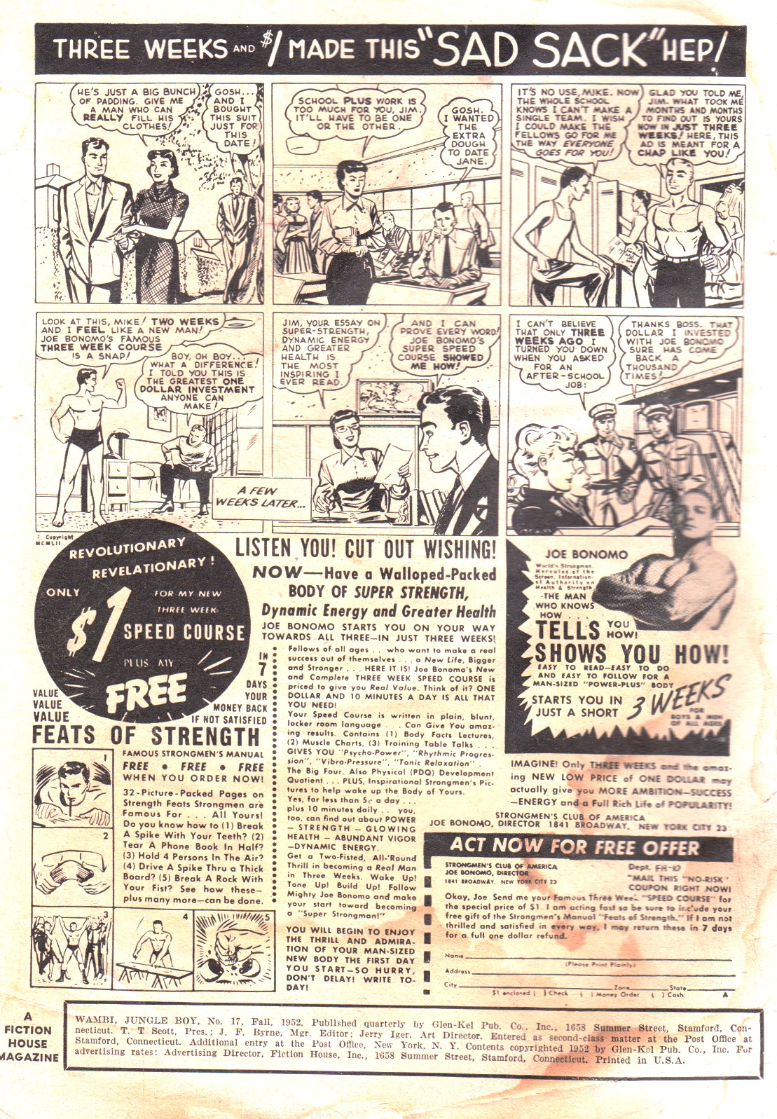 Read online Wambi Jungle Boy comic -  Issue #17 - 2