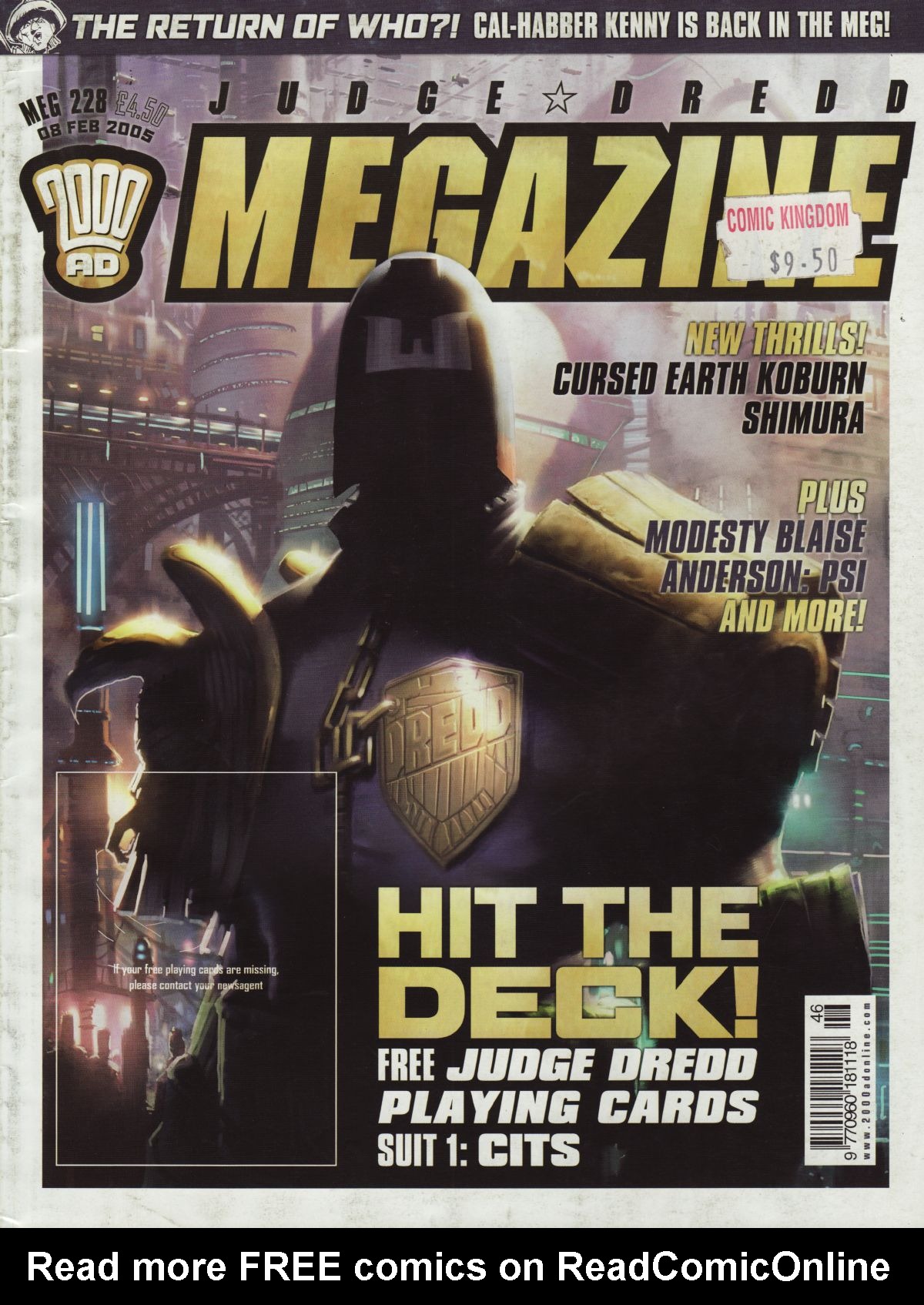 Read online Judge Dredd Megazine (Vol. 5) comic -  Issue #228 - 1