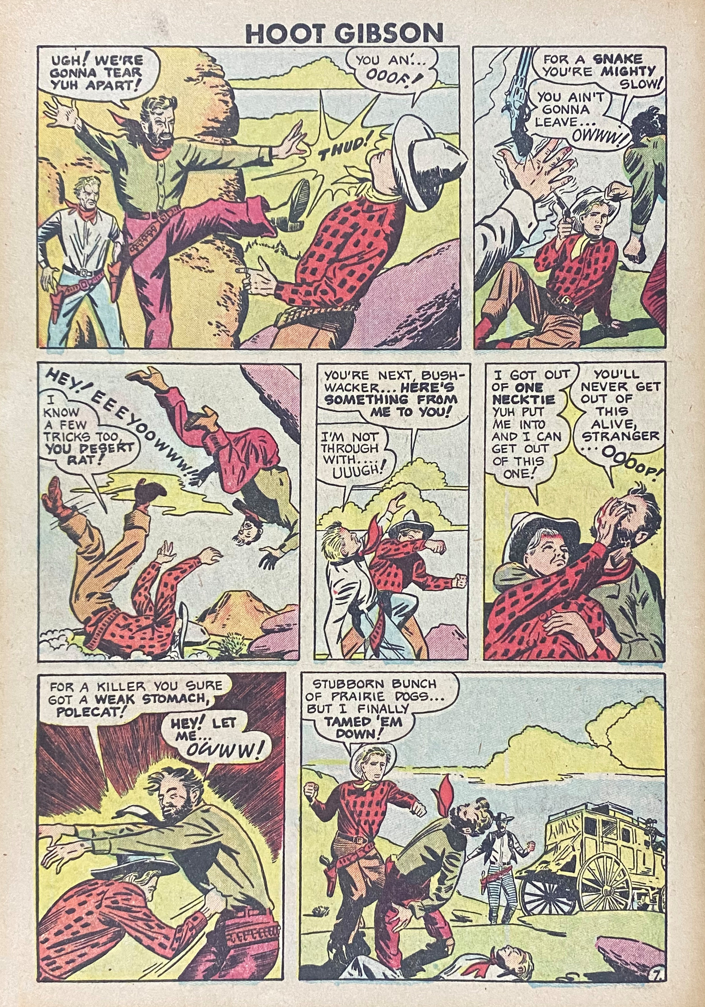 Read online Hoot Gibson comic -  Issue #3 - 8