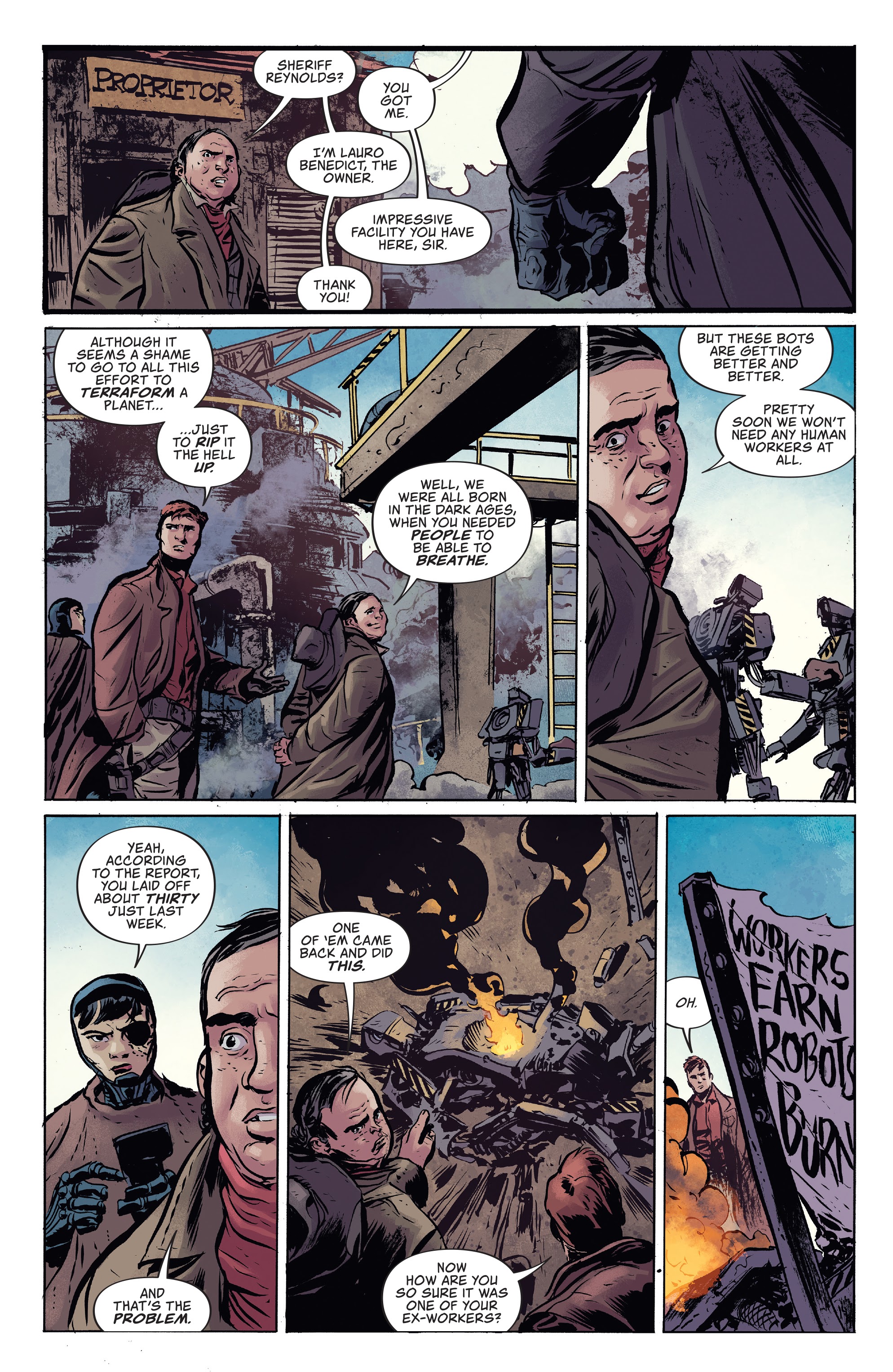 Read online Firefly: Blue Sun Rising comic -  Issue #0 - 10