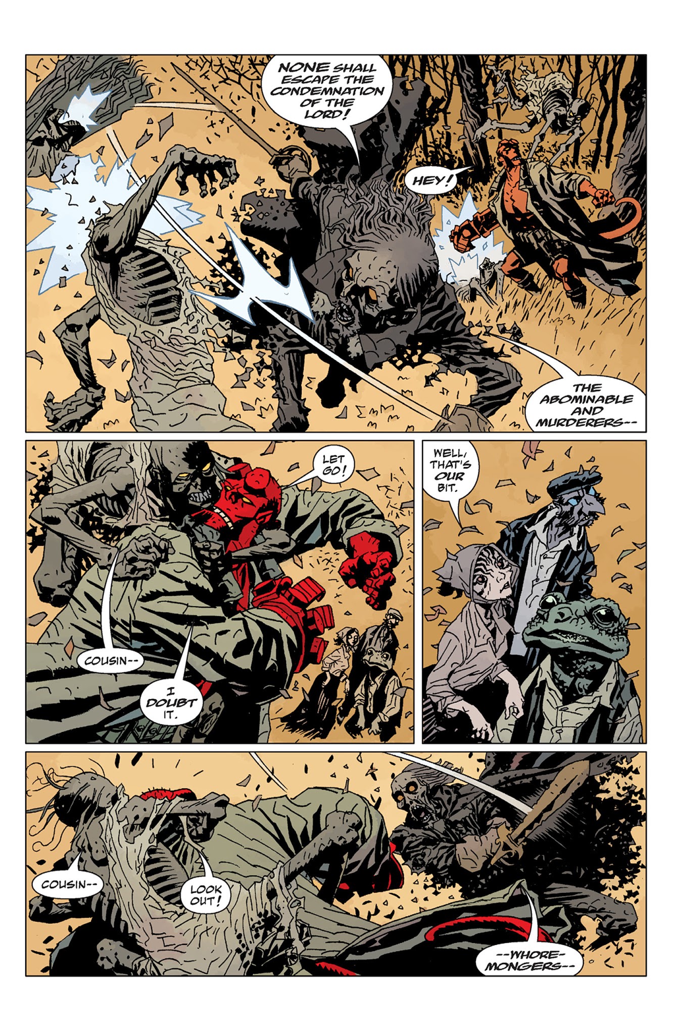 Read online Hellboy: Darkness Calls comic -  Issue # TPB - 39