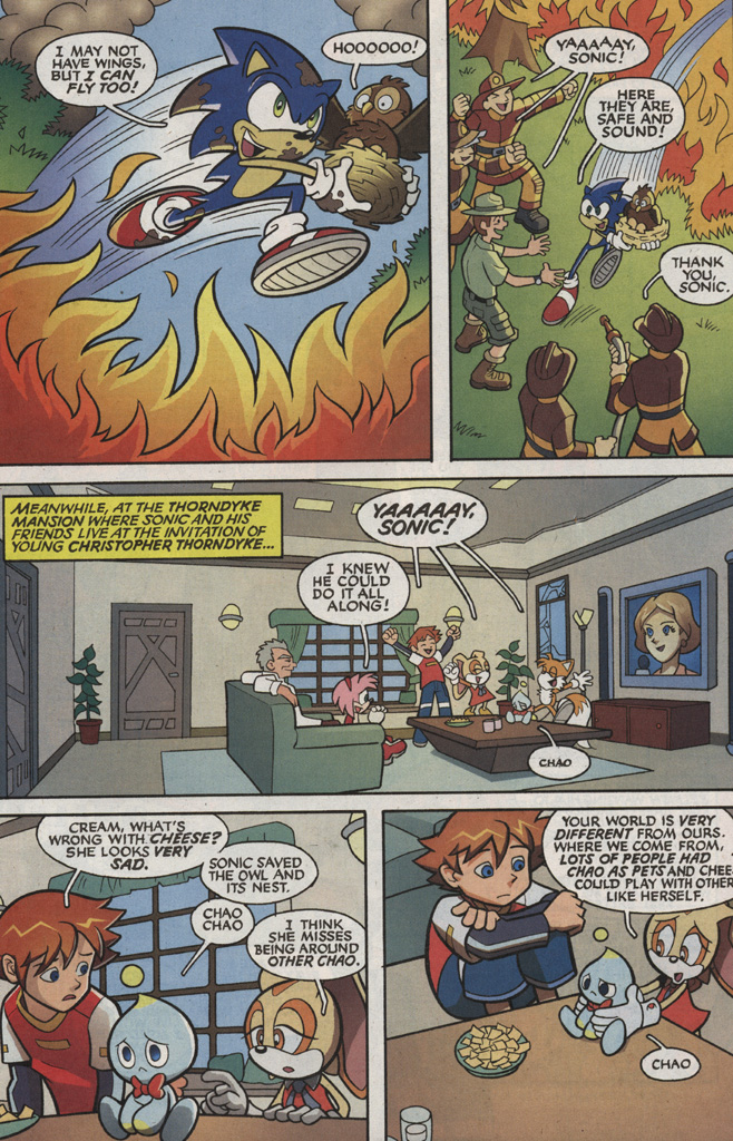 Read online Sonic X comic -  Issue #5 - 5