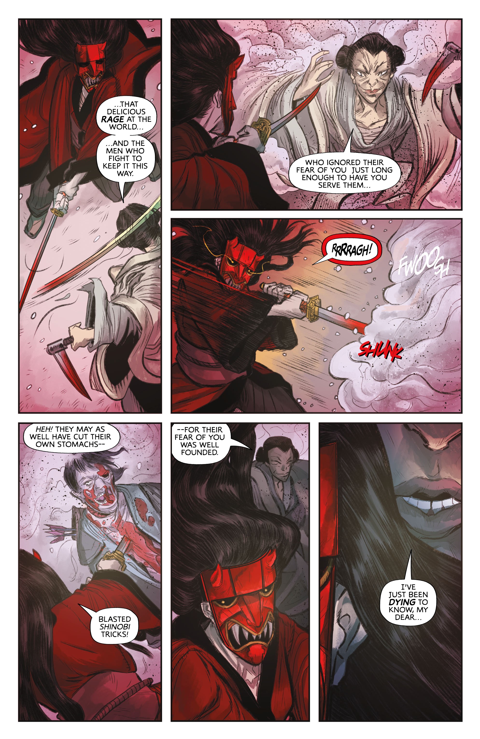 Read online The Devil's Red Bride comic -  Issue #5 - 11