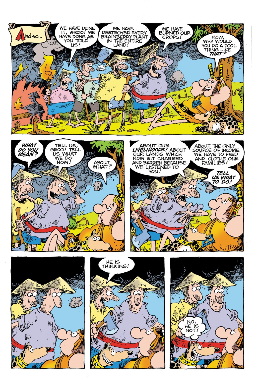 Read online Sergio Aragonés' Groo: The Most Intelligent Man In The World comic -  Issue # TPB - 83
