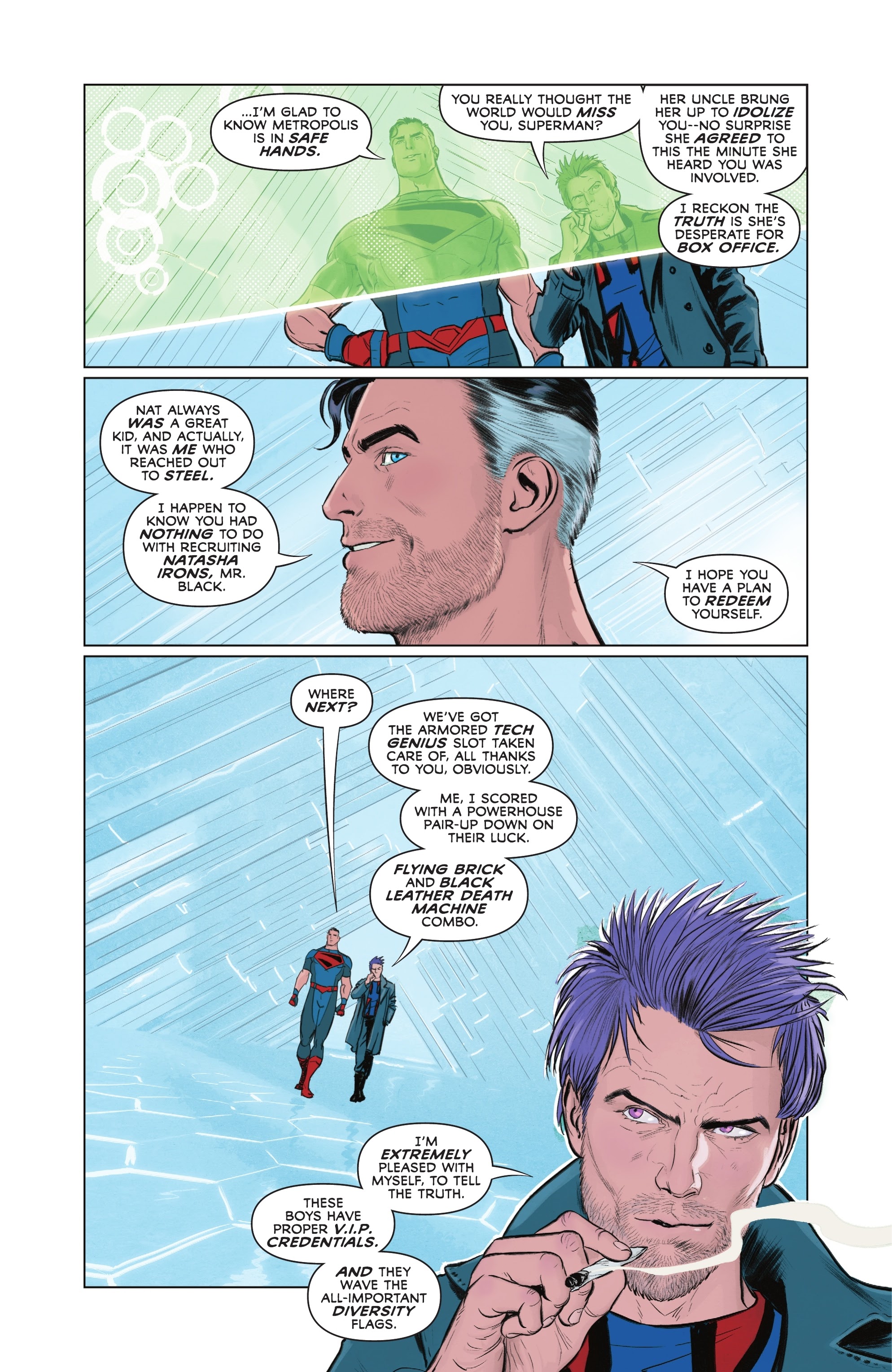 Read online Superman and the Authority comic -  Issue #2 - 14