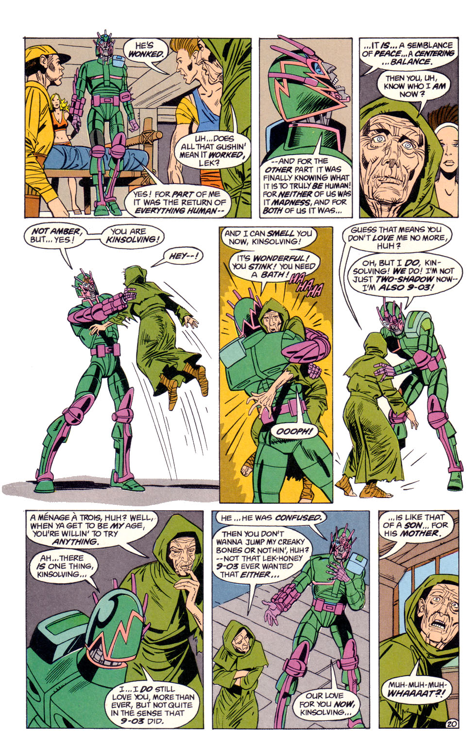 Read online Electric Warrior comic -  Issue #12 - 22