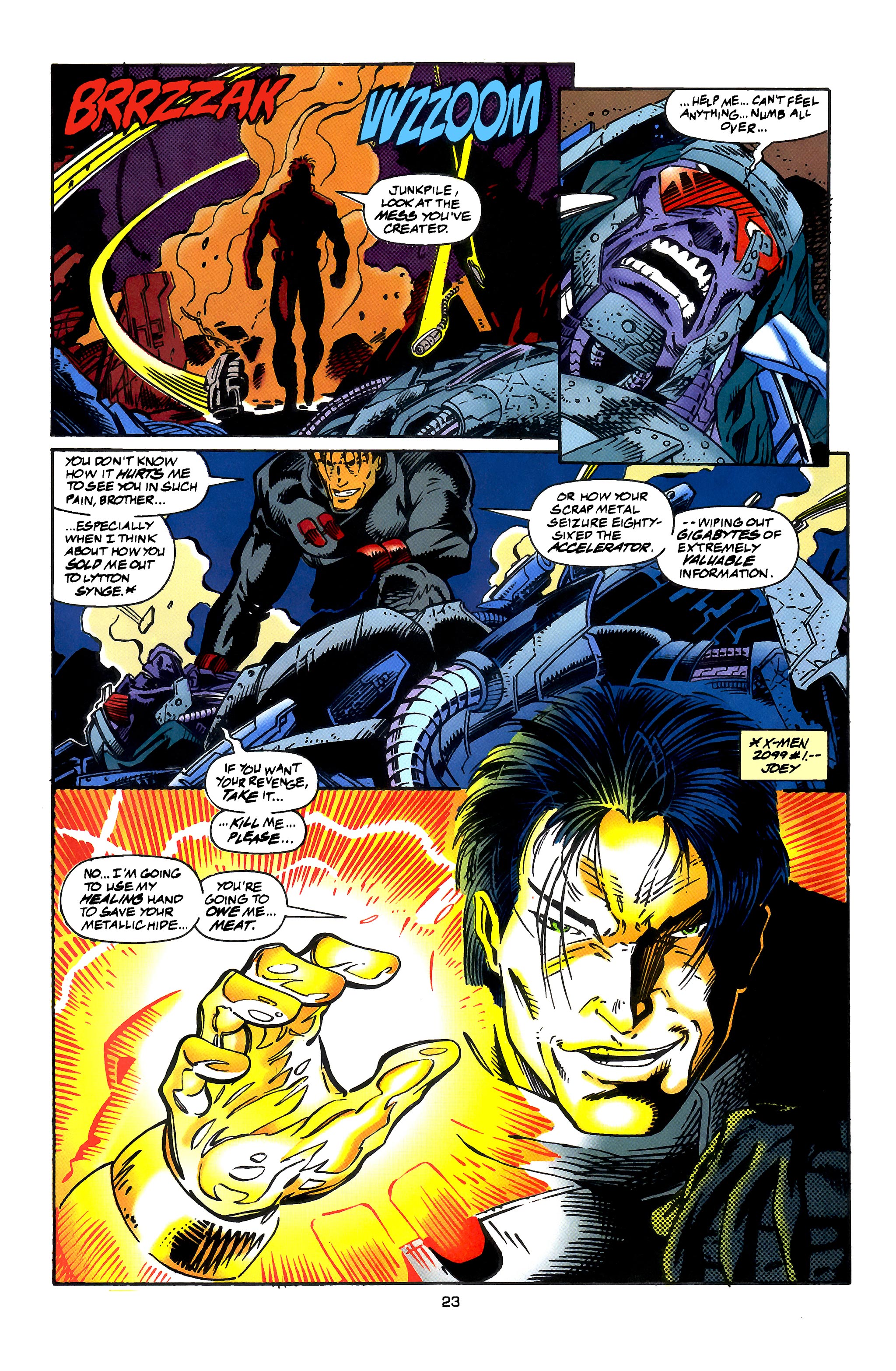 Read online X-Men 2099 comic -  Issue #13 - 19