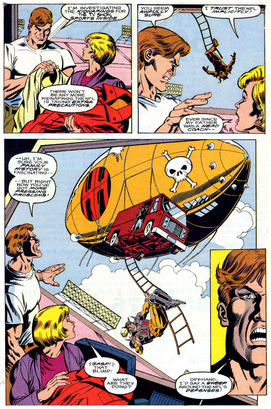 Read online NFL SuperPro comic -  Issue #5 - 9