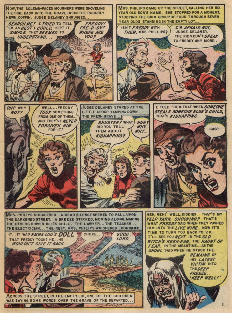 Read online The Vault of Horror (1950) comic -  Issue #33 - 19