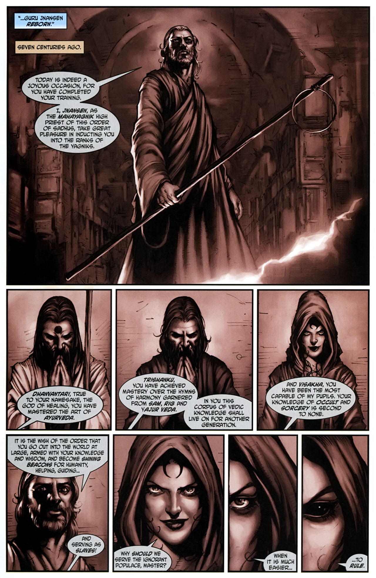 Read online The Sädhu The Silent Ones comic -  Issue #4 - 11