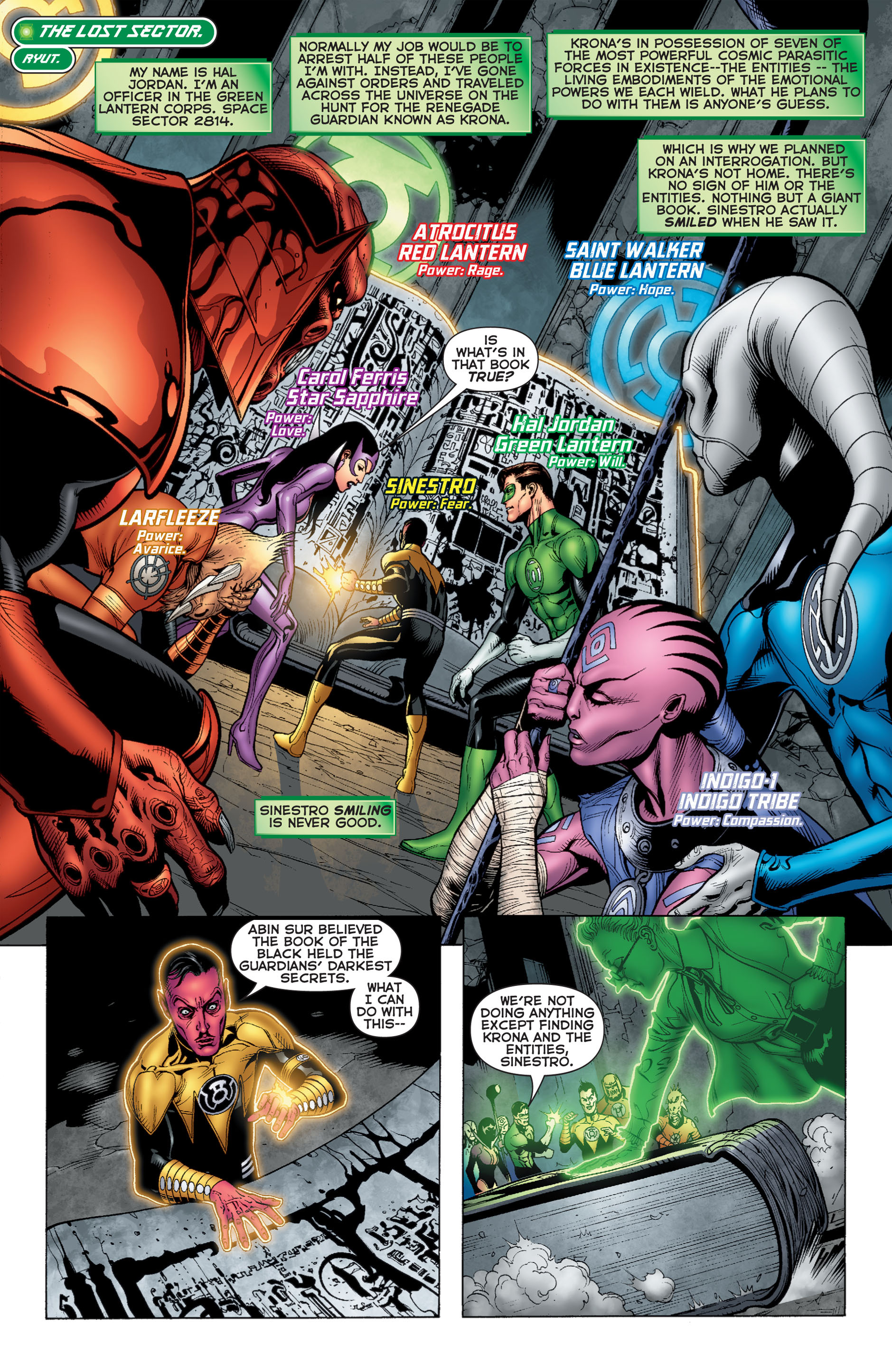 Read online Green Lantern: War of the Green Lanterns (2011) comic -  Issue # TPB - 31