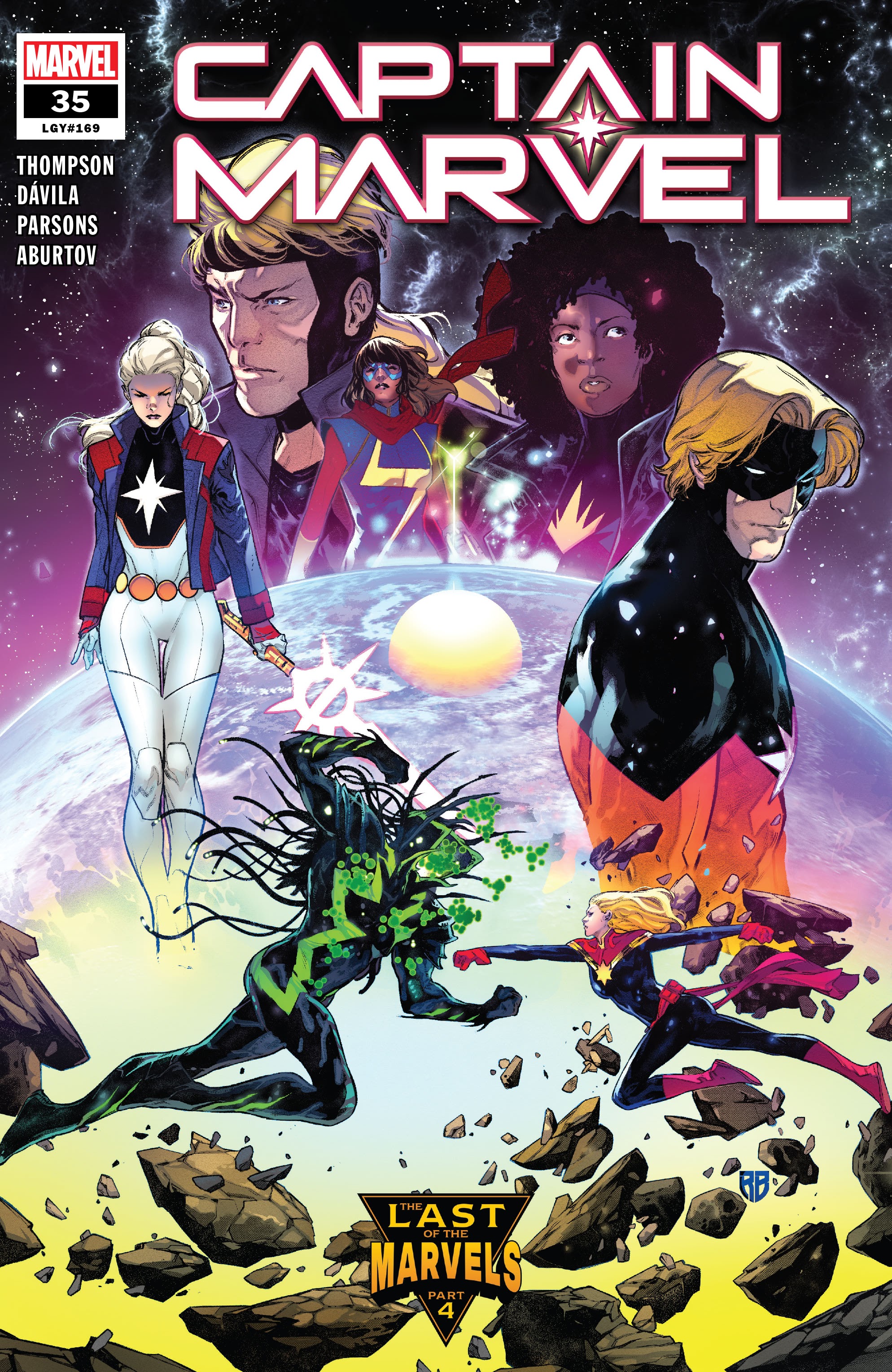 Read online Captain Marvel (2019) comic -  Issue #35 - 1