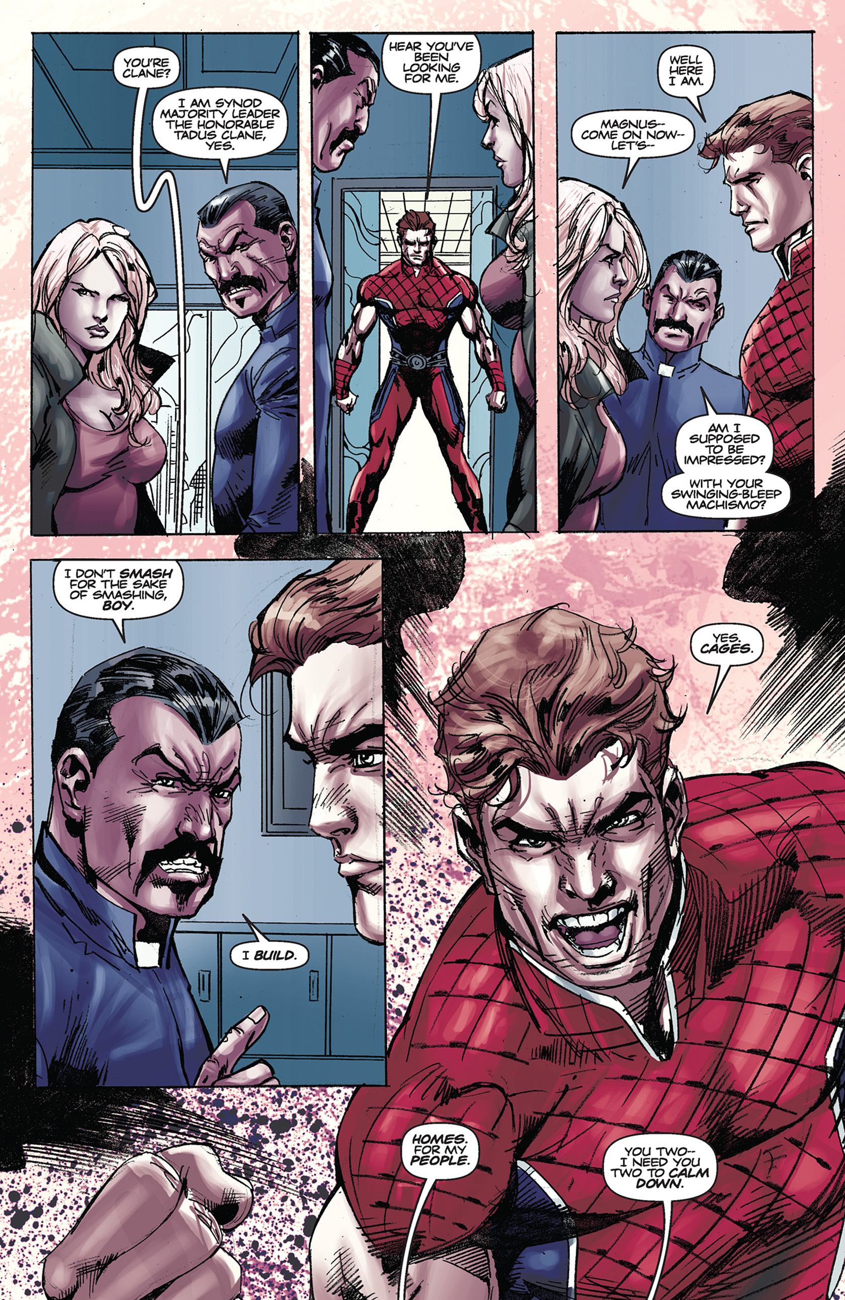 Read online Magnus Robot Fighter (2014) comic -  Issue #9 - 17