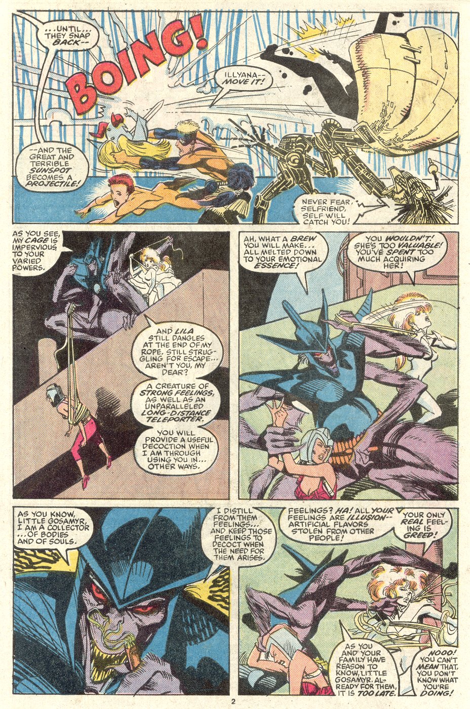 Read online The New Mutants comic -  Issue #70 - 3