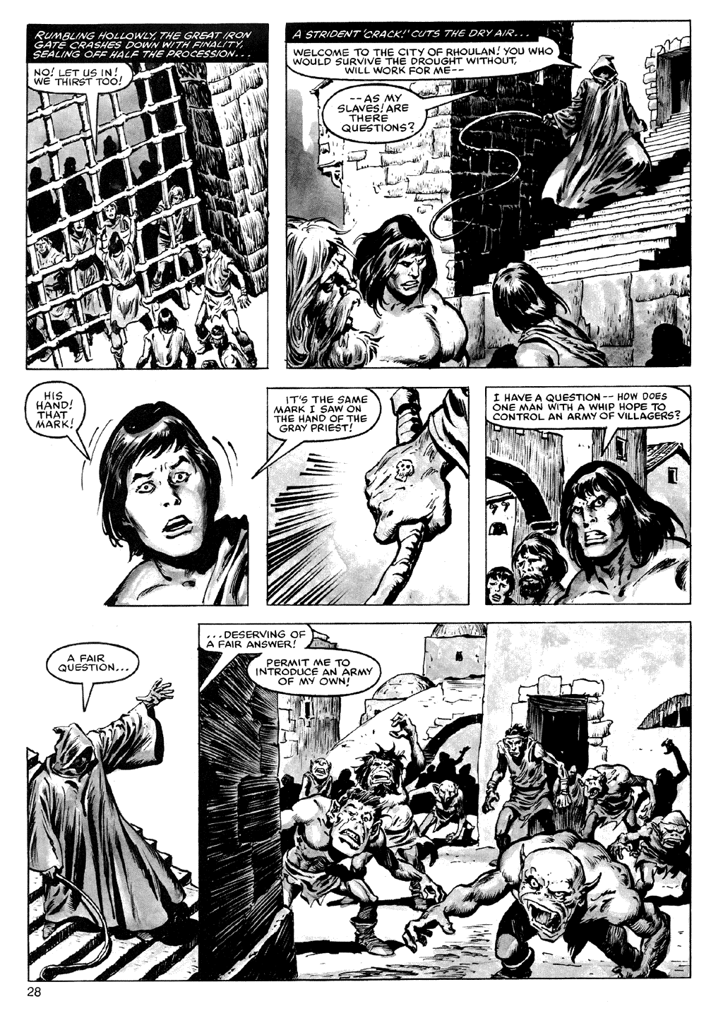 Read online The Savage Sword Of Conan comic -  Issue #72 - 28