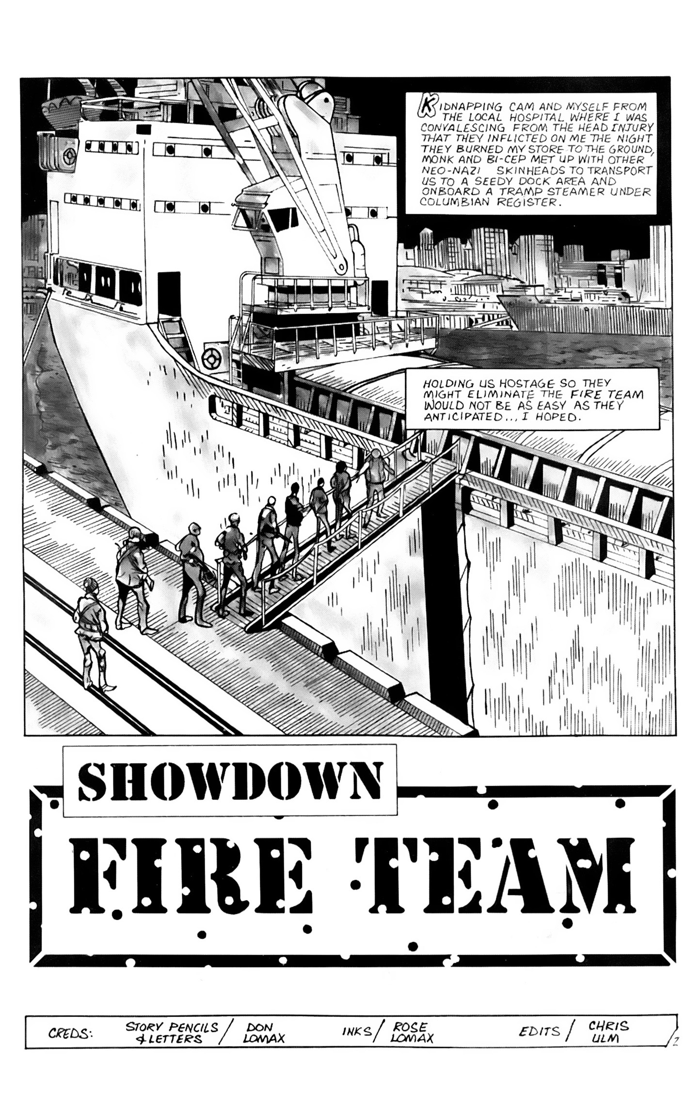 Read online Fire Team comic -  Issue #3 - 4