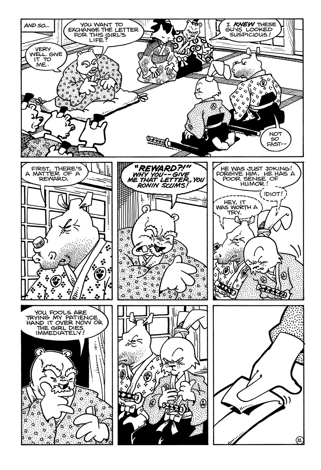 Read online Usagi Yojimbo (1987) comic -  Issue #37 - 13