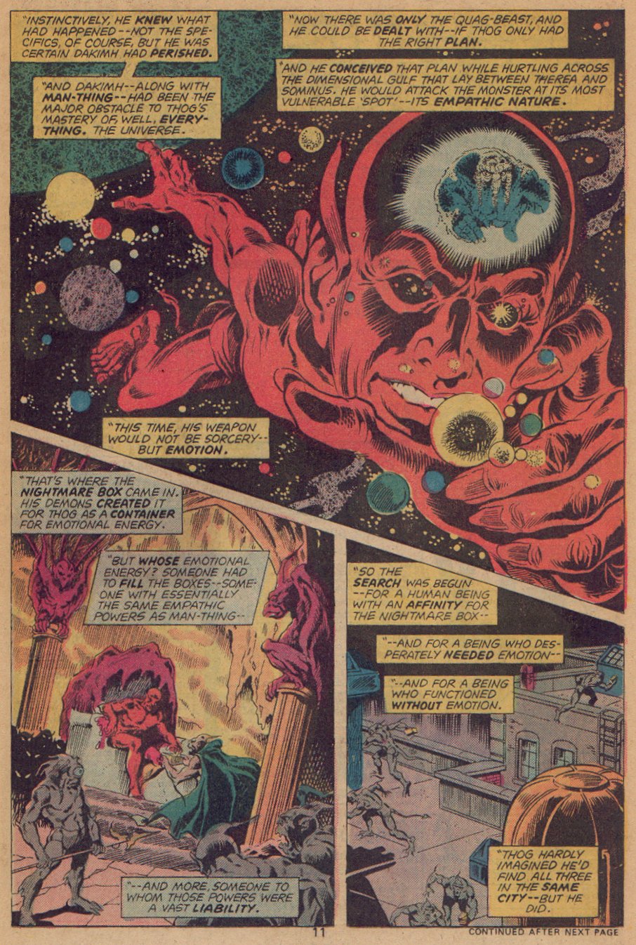 Read online Man-Thing (1974) comic -  Issue #22 - 8