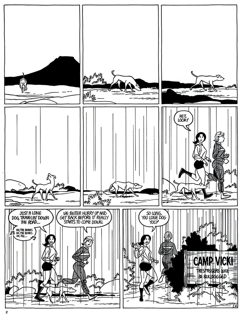 Read online Love and Rockets (1982) comic -  Issue #48 - 4