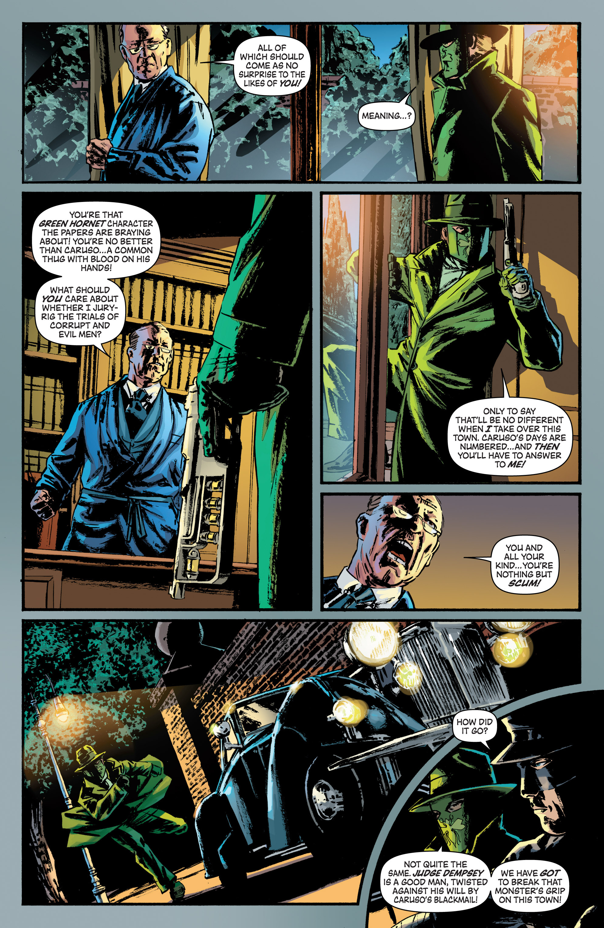 Read online Green Hornet: Year One comic -  Issue #10 - 7