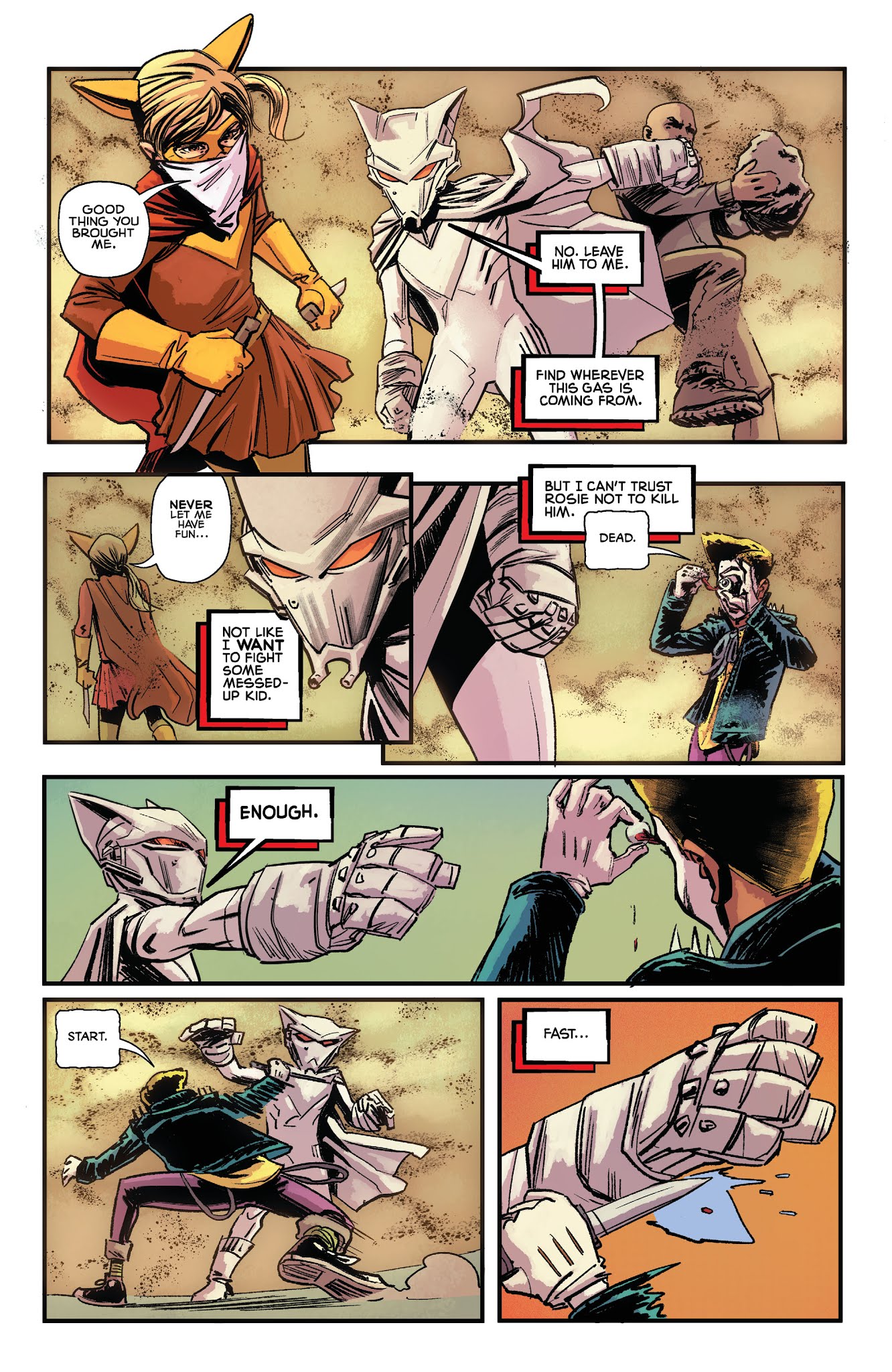 Read online Mother Panic: Gotham A.D. comic -  Issue #4 - 17