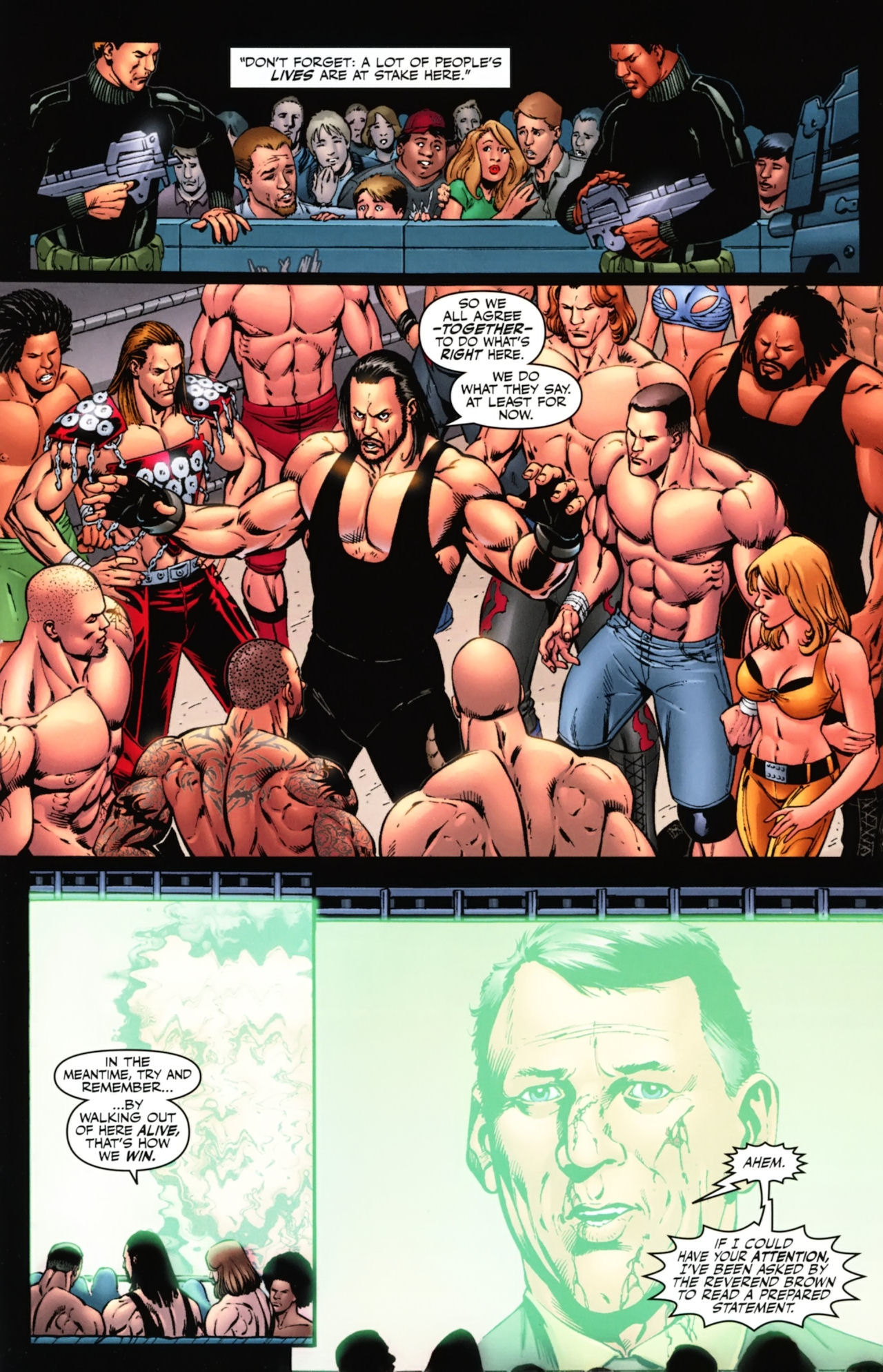 Read online WWE Heroes comic -  Issue #3 - 17