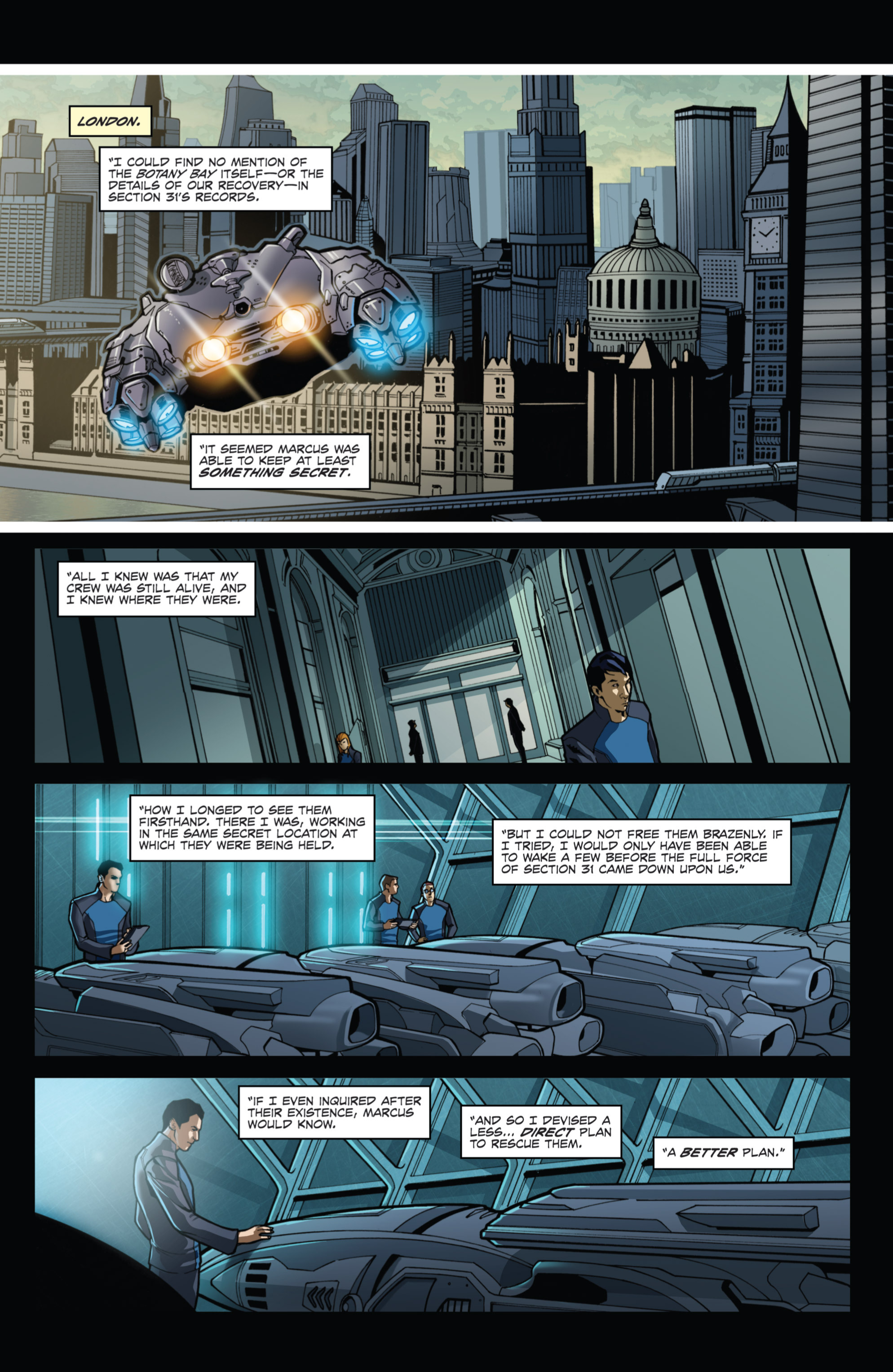 Read online Star Trek: Khan comic -  Issue #5 - 7