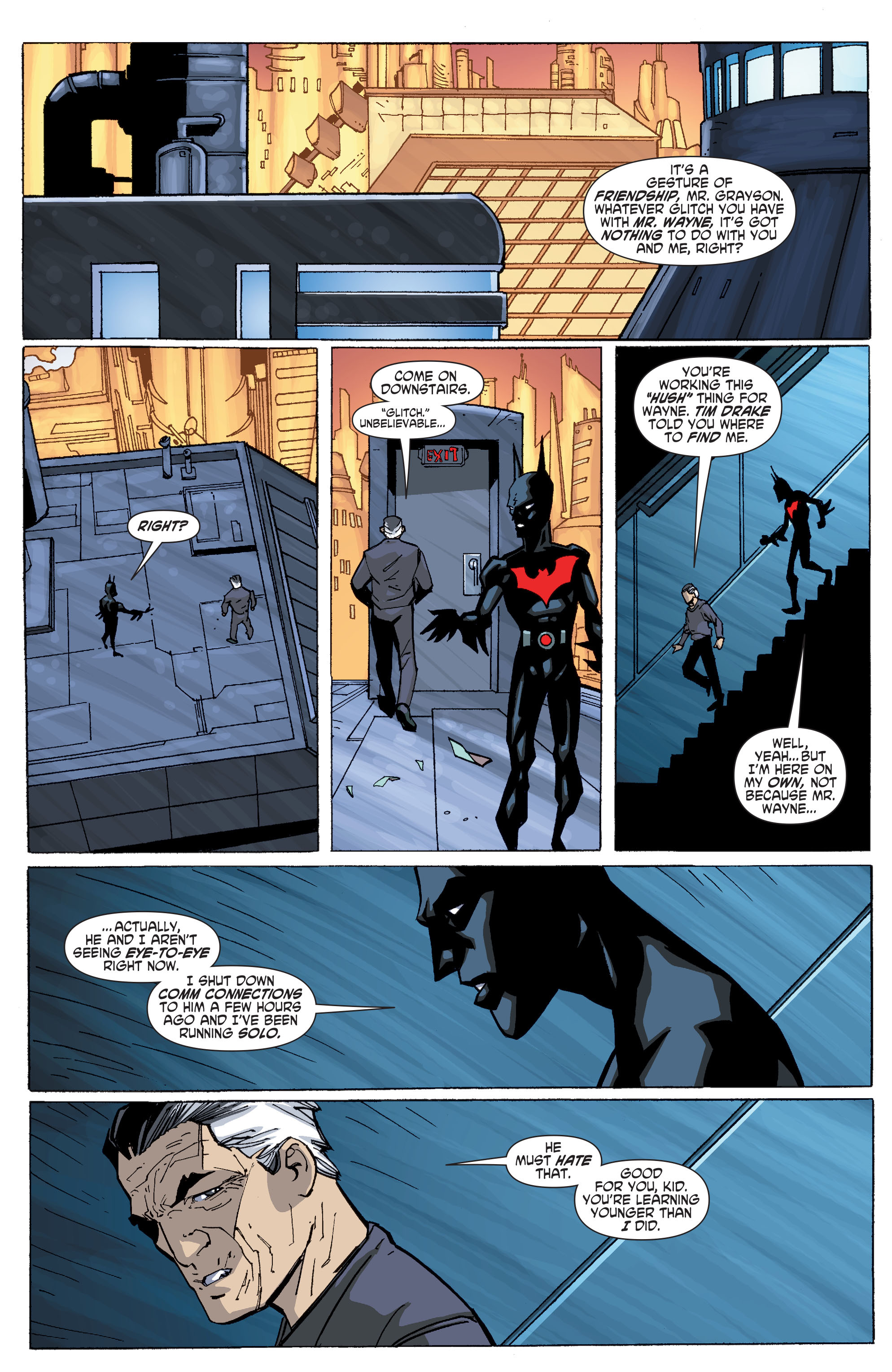 Read online Batman Beyond (2010) comic -  Issue # _TPB - 82