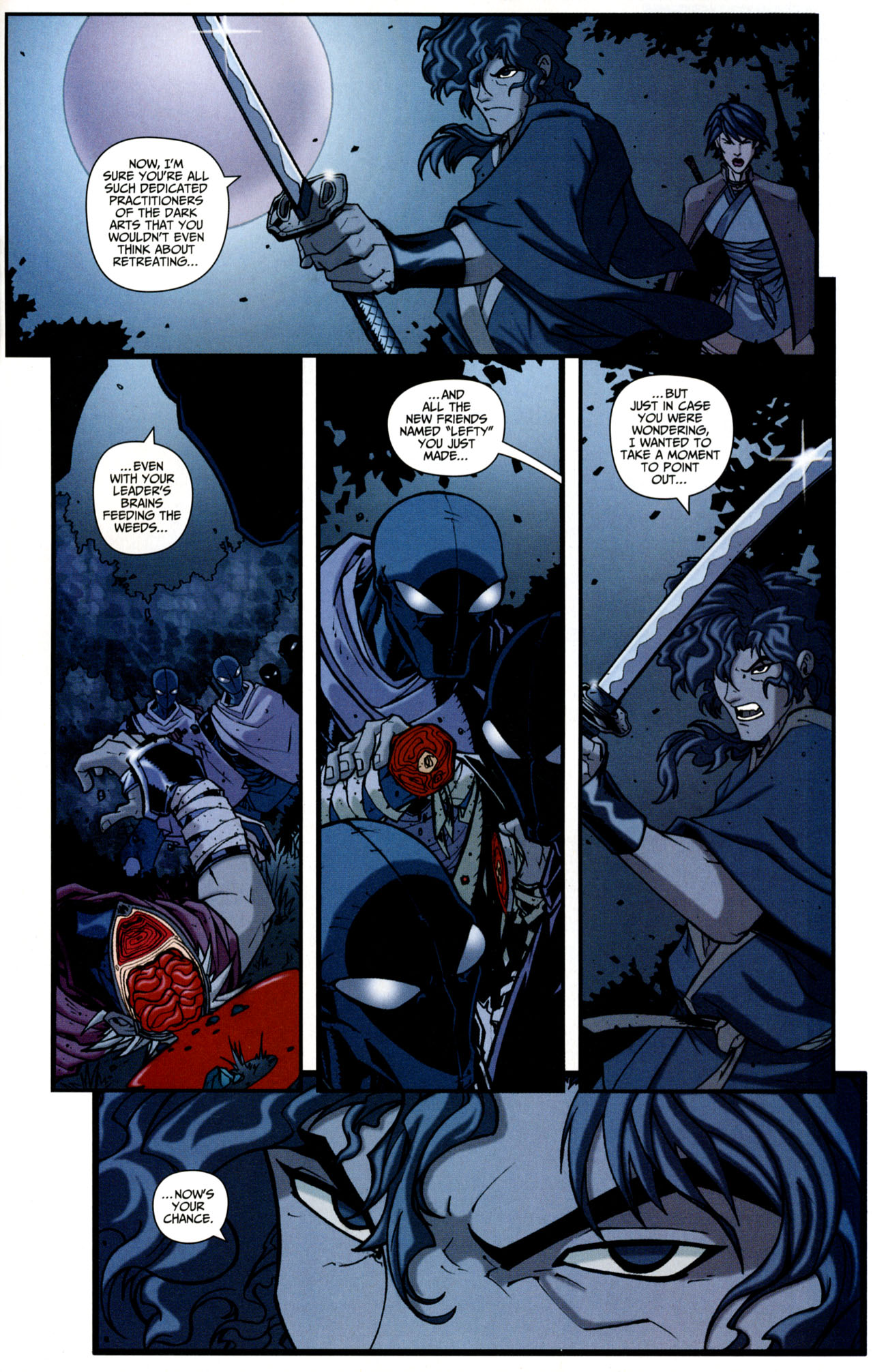 Read online Ninja Scroll comic -  Issue #4 - 14