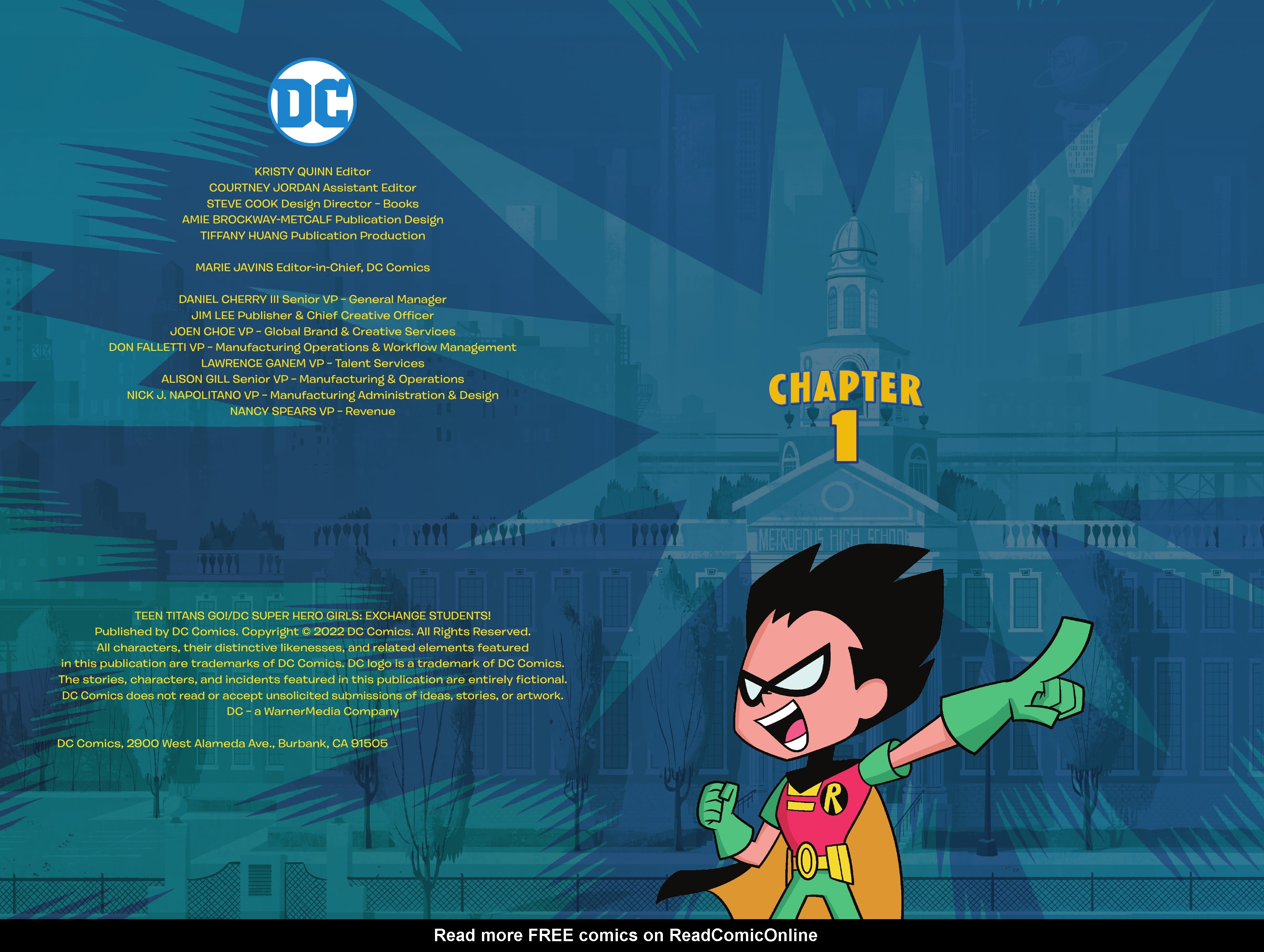 Read online Teen Titans Go!/DC Super Hero Girls: Exchange Students comic -  Issue # TPB (Part 1) - 4